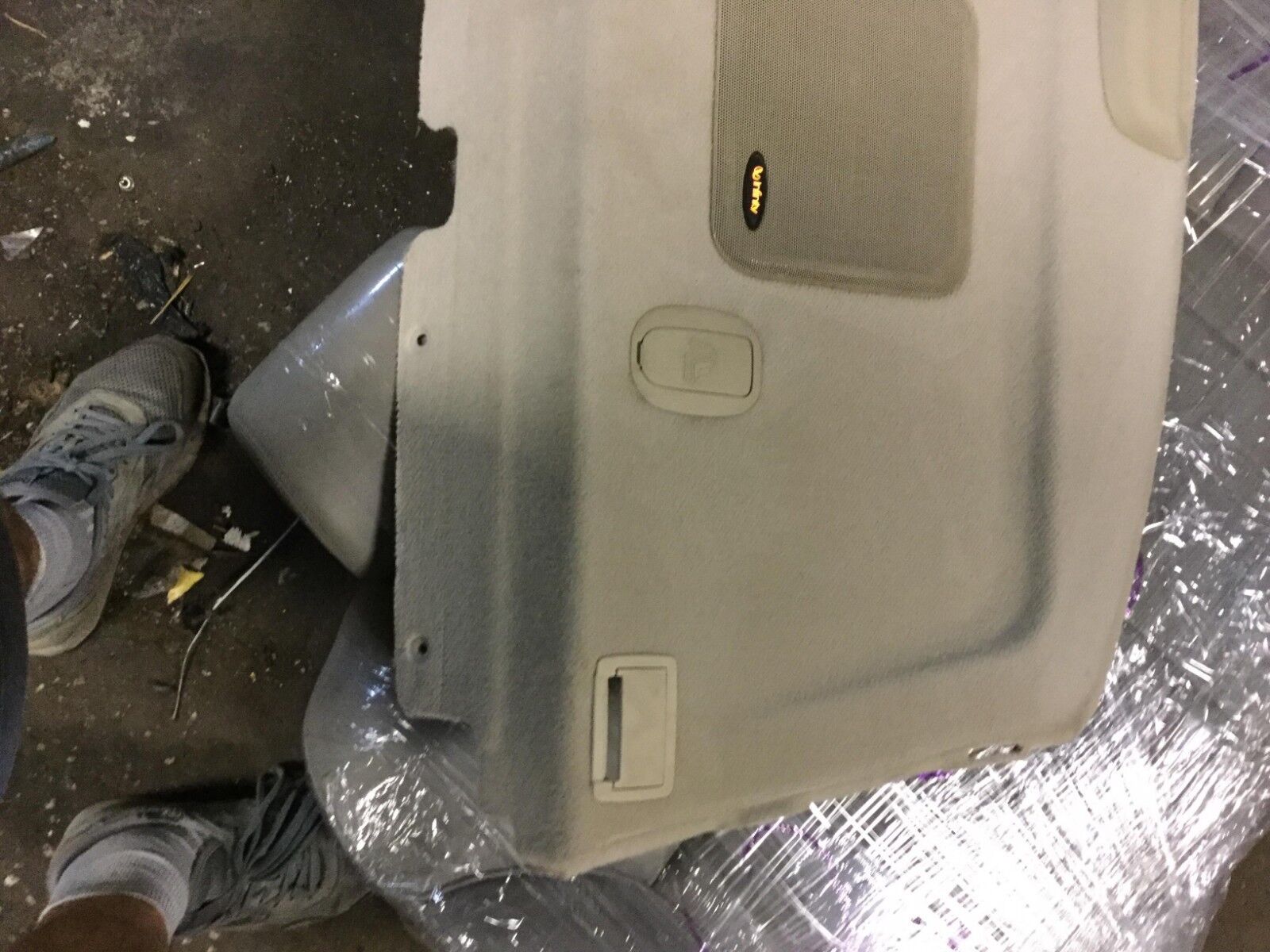 2006-2010 Hyundai Azera OEM Rear Deck Shelf Trim Panel Speaker Cover - Perfect for Car Audio Upgrades & Interior Restoration