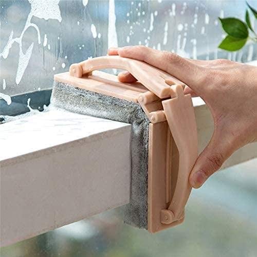 Multi-Purpose Folding Cleaning Brush for Home & Kitchen - Compact, Durable & Easy to Store (Multicolor) - Perfect for Bathroom, Car, Pet Hair & Hard-to-Reach Areas