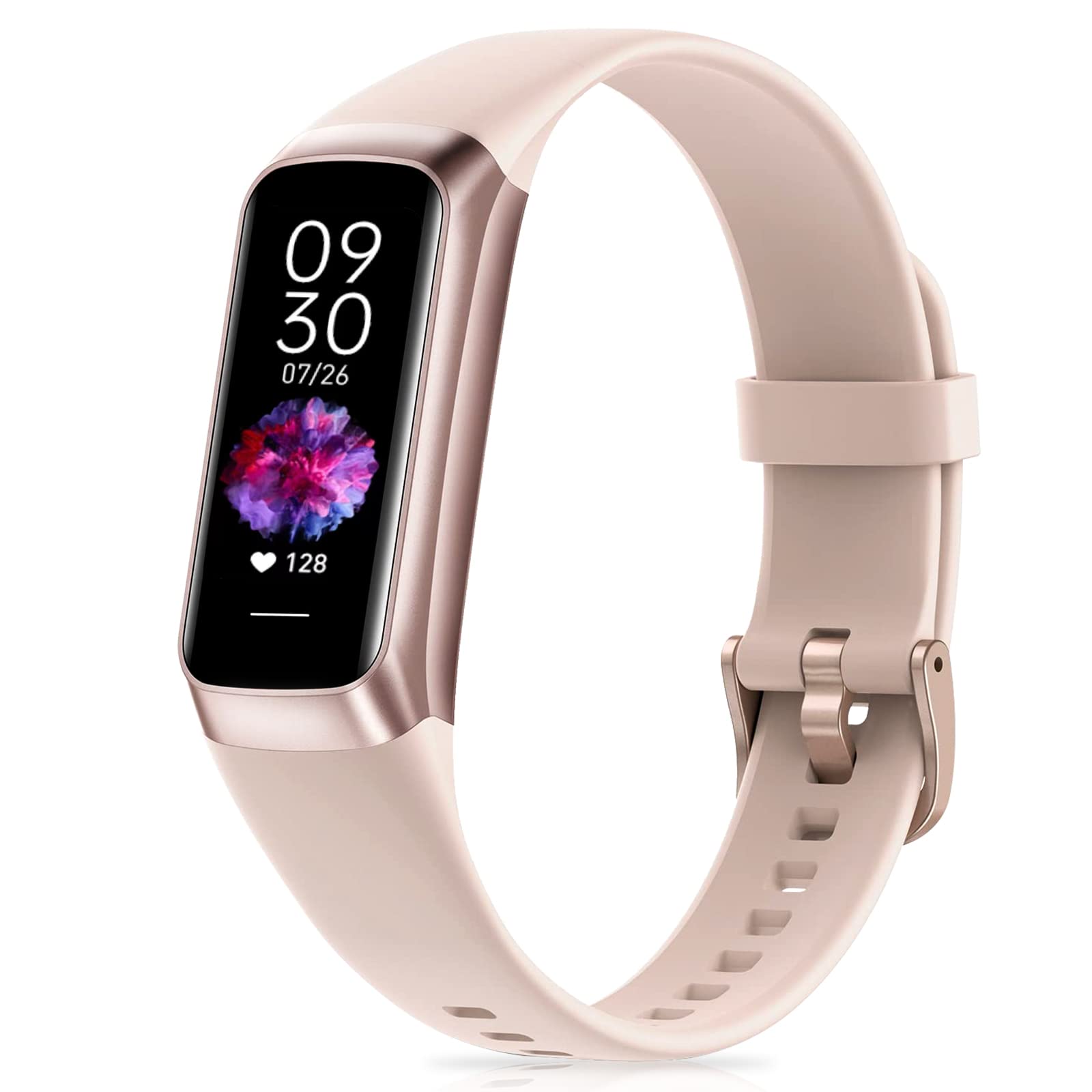 Smart Fitness Tracker with Heart Rate Monitor, Step Counter, Calorie & Sleep Tracking - 1.1