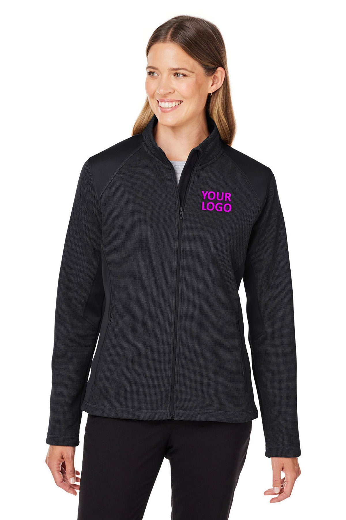 Custom Spyder Ladies' Constant Canyon Sweaters for Women - Soft Black Pullover for Hiking & Outdoor Adventures
