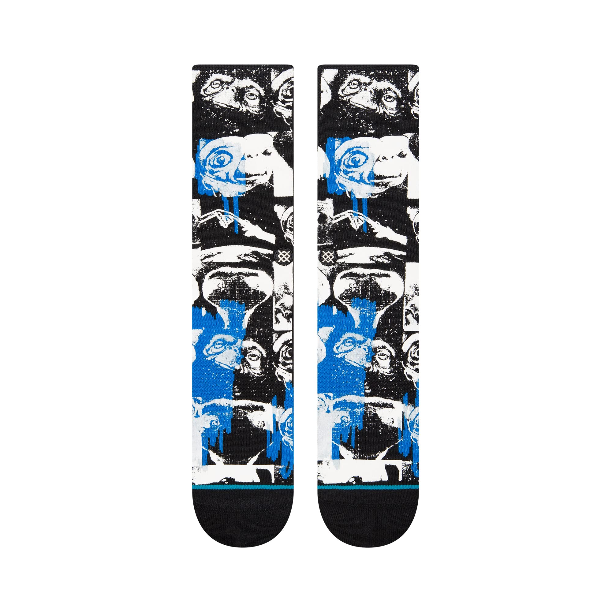 Stance Phone Home Crew Socks for Men & Women - Comfortable Cotton Blend Casual Socks for Everyday Wear, Sports & Gifts