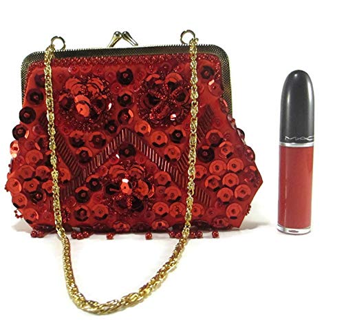 Sparkly XXX-Small Women's Clutch Purse with Sequins for Cocktail Party, Prom, Wedding & Banquet | Elegant Evening Bag for Special Occasions, Date Night & Formal Events