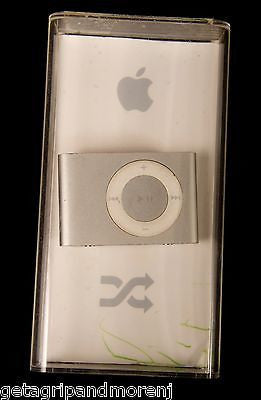 Apple iPod Shuffle 2nd Generation 1GB Silver MA564LL/A - Portable Music Player for Running, Gym & Travel
