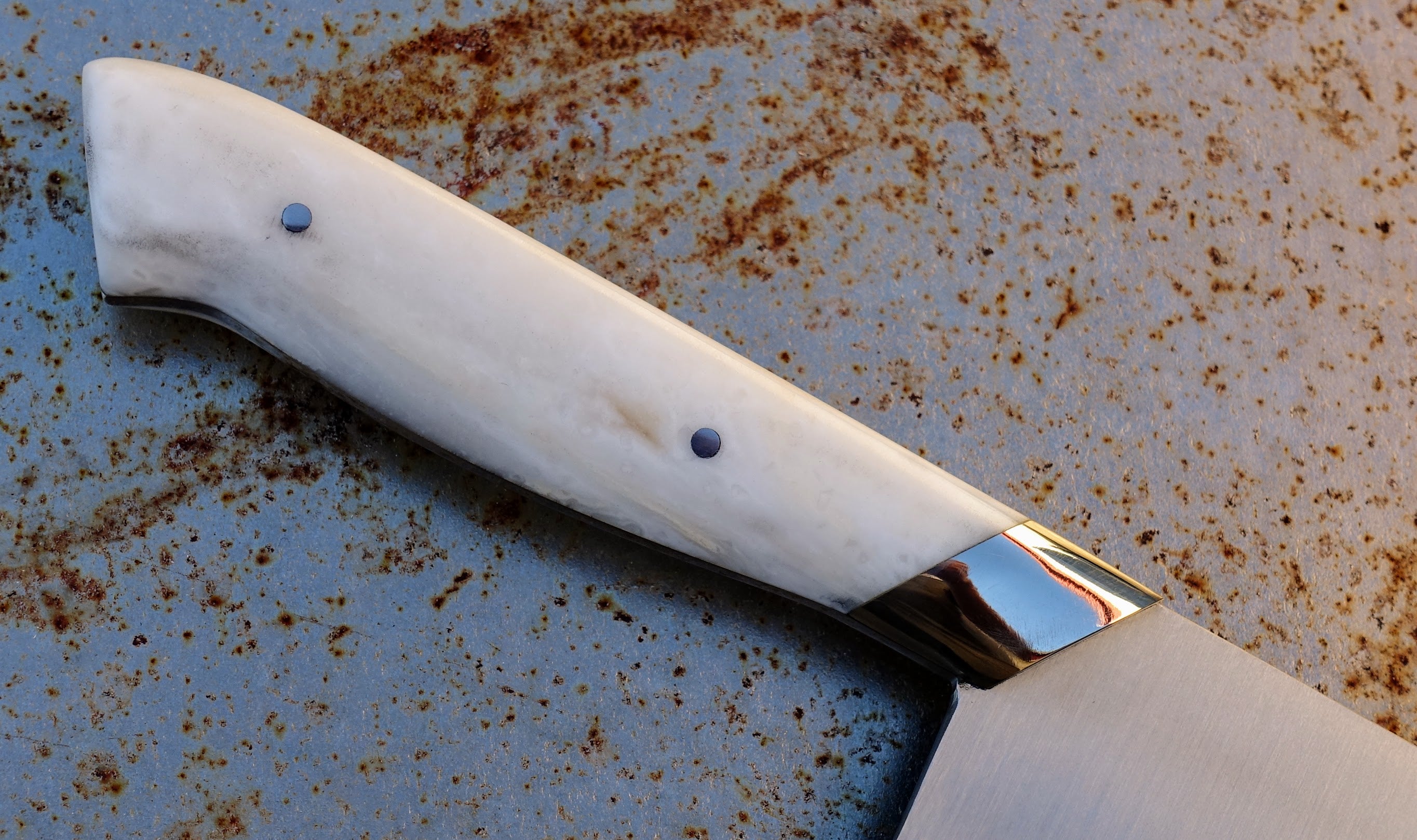 Premium Boldric Prototype #1 8-Inch Chef Knife - High Carbon Stainless Steel Kitchen Knife for Professional Chefs & Home Cooking - Perfect for Slicing, Dicing & Chopping Vegetables, Meat & Herbs