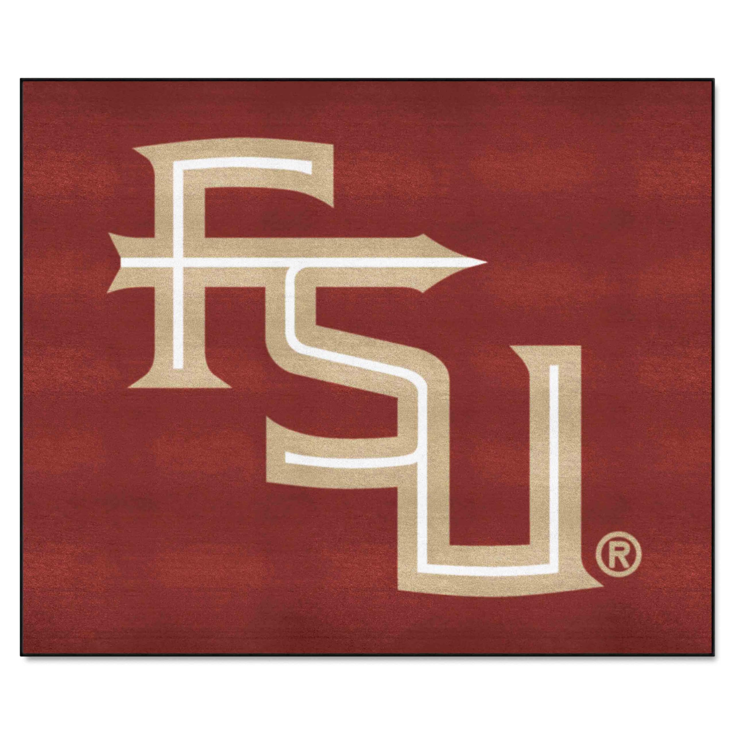 Florida State Seminoles Tailgater Rug 5ft x 6ft - Officially Licensed College Sports Fan Rug, Durable Outdoor Tailgate Mat & Indoor Decor for Game Day, Living Room, Man Cave, Dorm Room