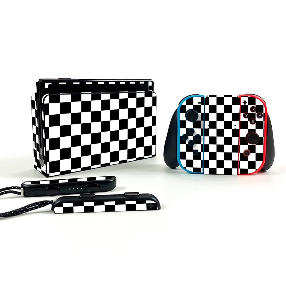 MightySkins Protective Vinyl Decal Wrap Cover for Nintendo Switch OLED - Durable, Customizable Skin | Easy to Apply & Remove | Made in USA | Perfect for Gaming, Travel & Personalization