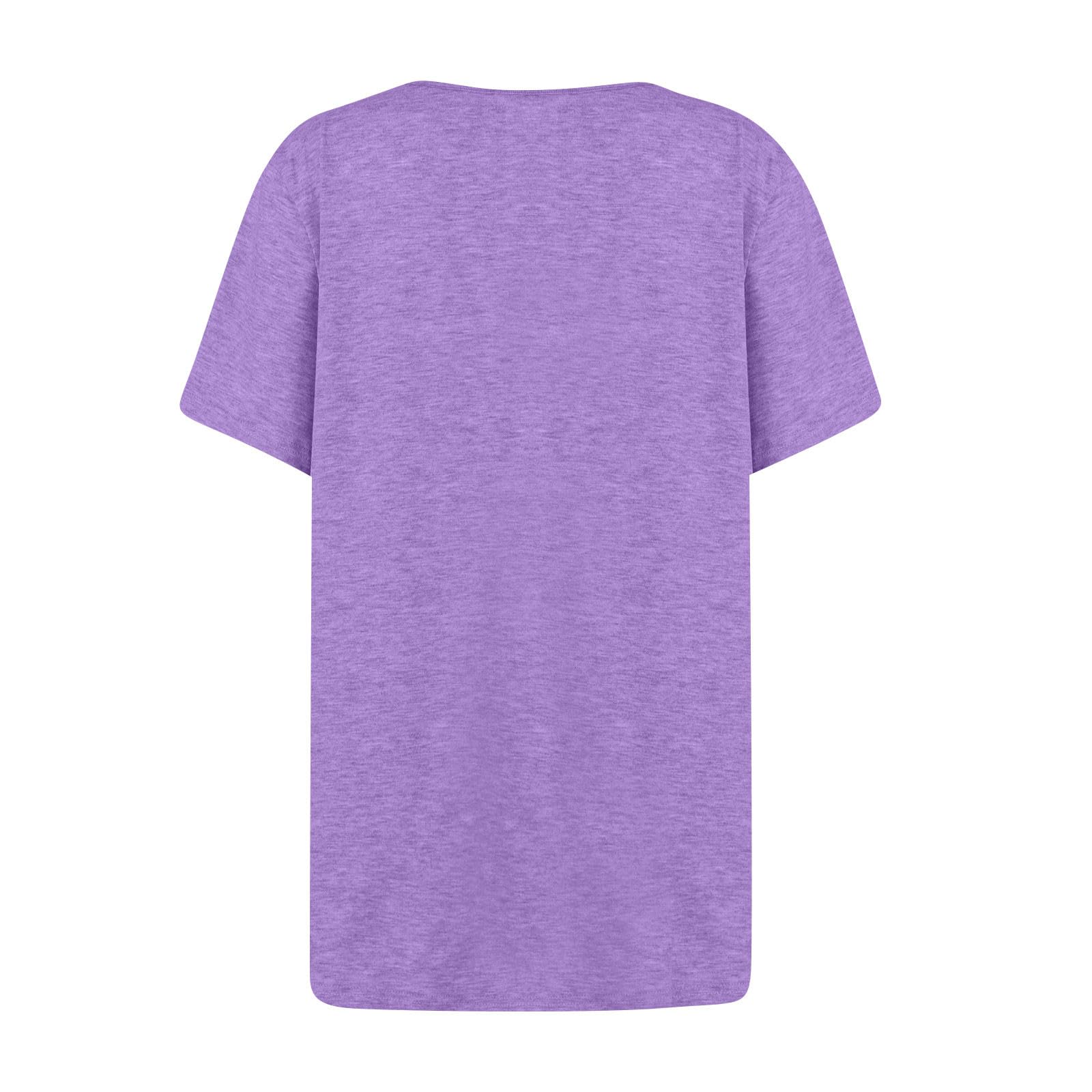 Trendy 2024 Summer Tops for Women - Short Sleeve Button-Down Shirts with Crewneck & V-Neck Styles | Cute Casual Blouses & Dressy Tees for Going Out, Office Wear & Weekend Outfits