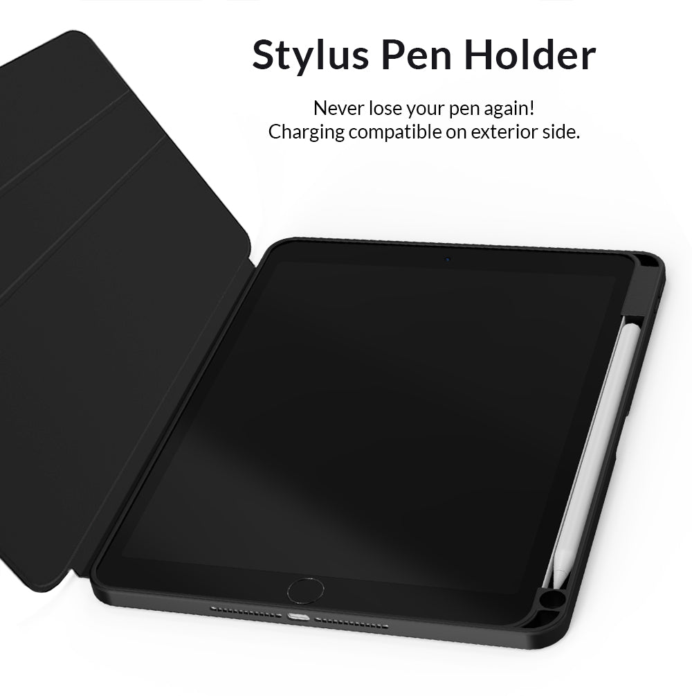 Black Leopard iPad Case 2.0 - Premium Protective Cover for iPad Air/Pro, Slim Fit with Auto Sleep/Wake | Perfect for Work, Travel & Home Use