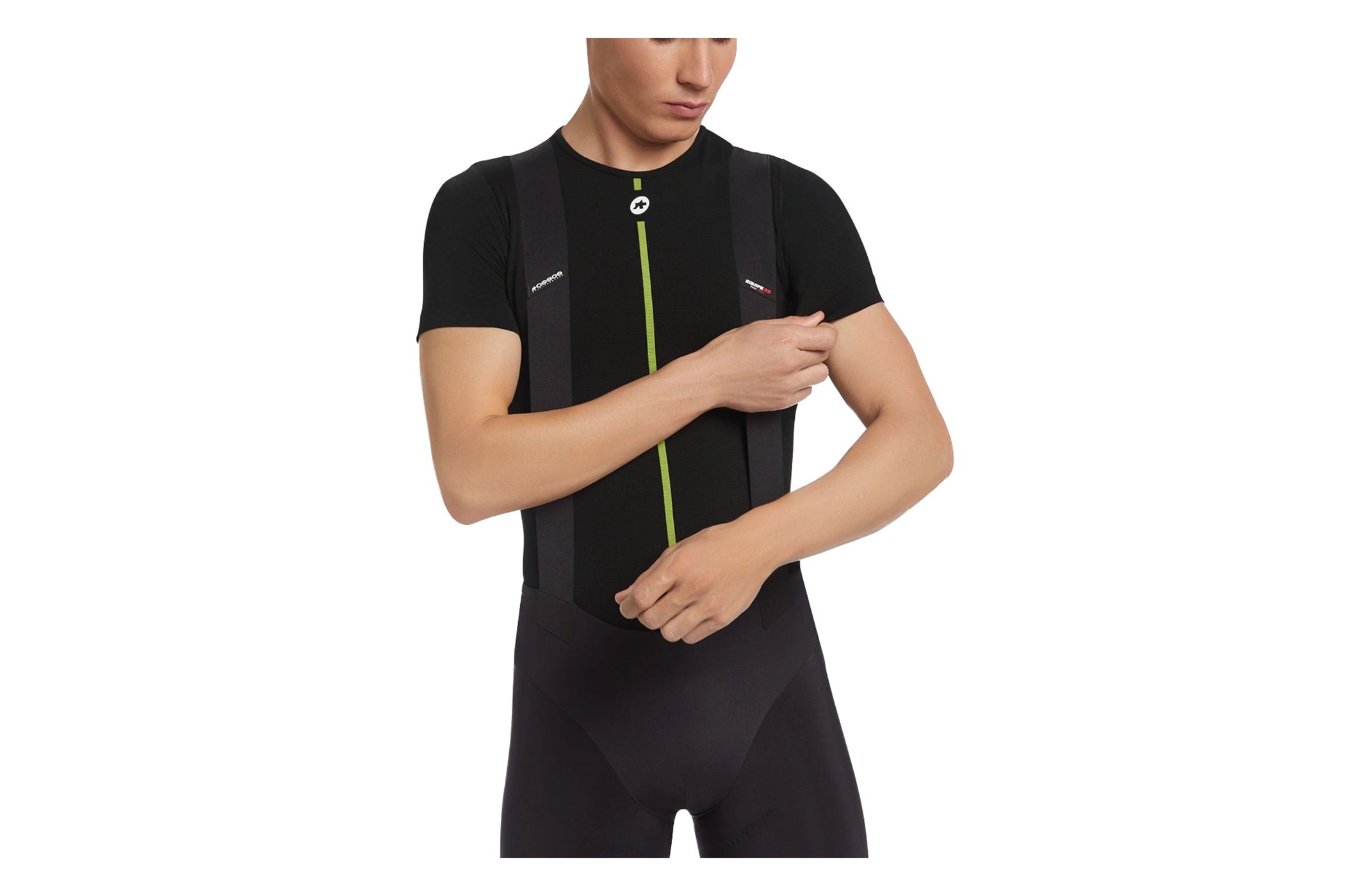 ASSOS Spring Fall Short Sleeve Skin Layer Base Layer - Lightweight Cycling & Running Shirt for Men & Women - Perfect for Outdoor Sports & Training