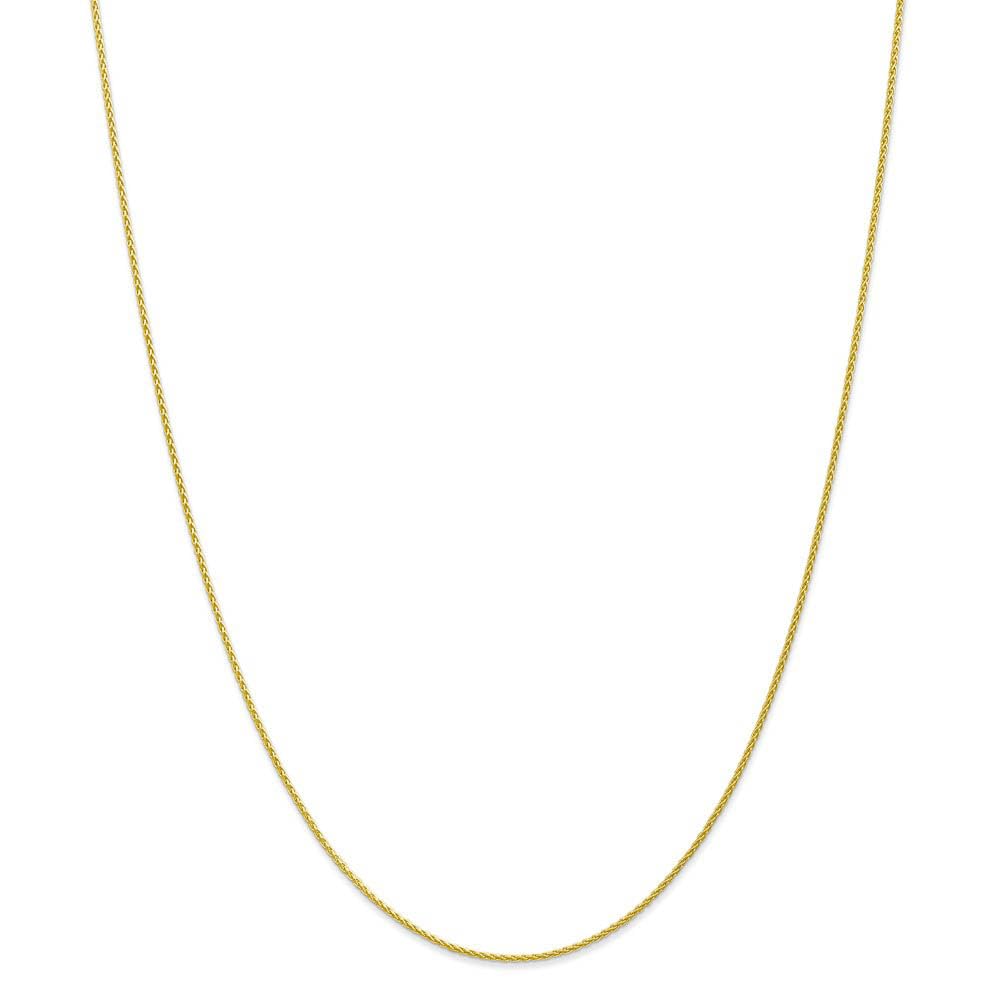 1.2mm 10K Yellow Gold Parisian Wheat Chain Anklet - 10 Inch Dainty Ankle Bracelet for Women, Elegant Minimalist Jewelry Gift for Her | Perfect for Everyday Wear, Beach Vacations & Special Occasions