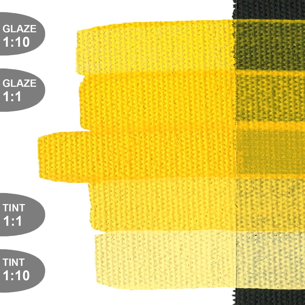 GOLDEN SoFlat Matte Acrylic Paint - Cadmium Yellow Medium (16 fl oz Jar) | Professional Semi-Opaque Acrylics for Artists | Perfect for Canvas Painting, Murals & DIY Crafts