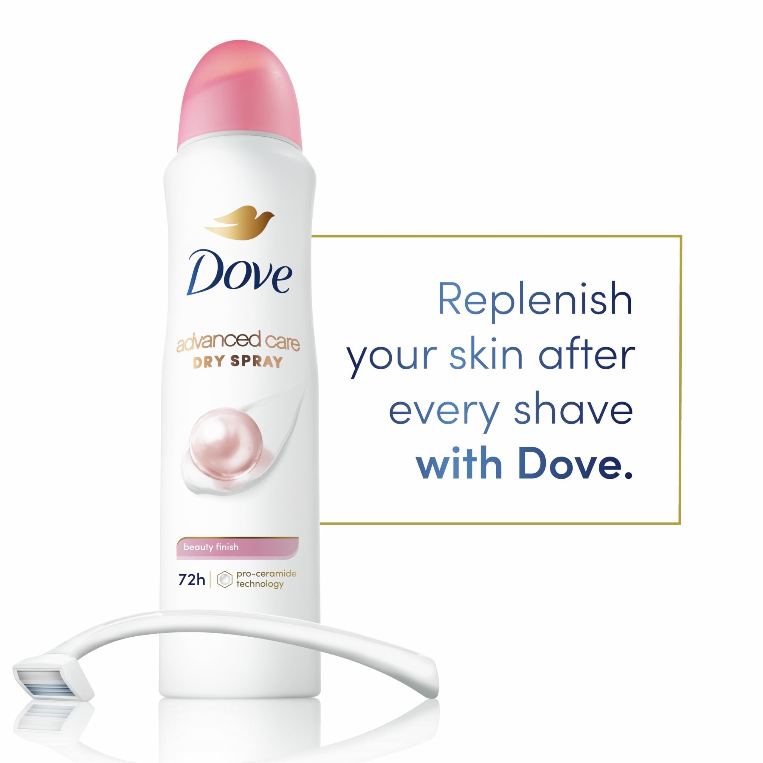 Dove Antiperspirant Deodorant Spray & Body Wash Set with MicroMoisture Technology for Soft Skin | 48-Hour Odor Protection | Fresh Scent for Women & Men | Gym, Work & Daily Use