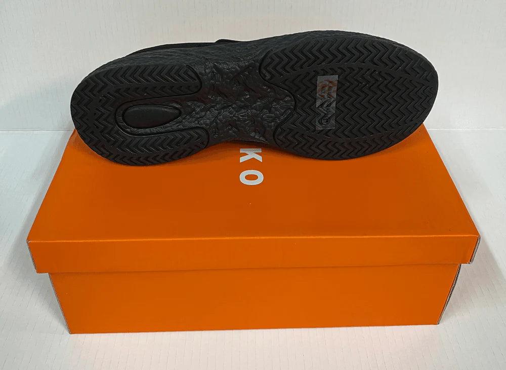 JEKO Unisex Kids School Shoes - Comfortable Black Sneakers for Boys & Girls - Perfect for School, Play & Everyday Wear
