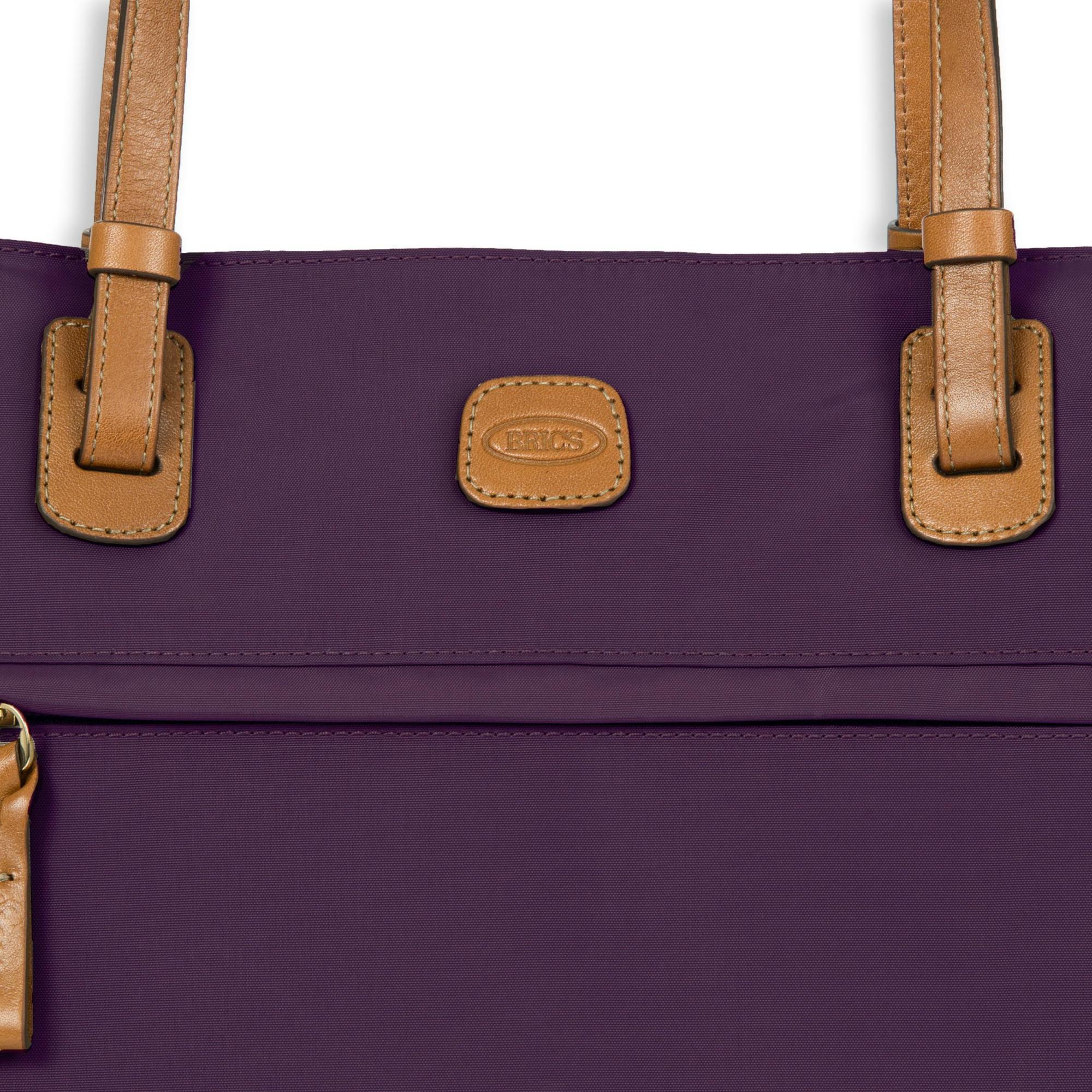 Brics X Bag Ladies Commuter Tote - Stylish Leather Work Tote for Women, Spacious Laptop Bag with Multiple Pockets, Perfect for Office, Business Travel & Daily Commute