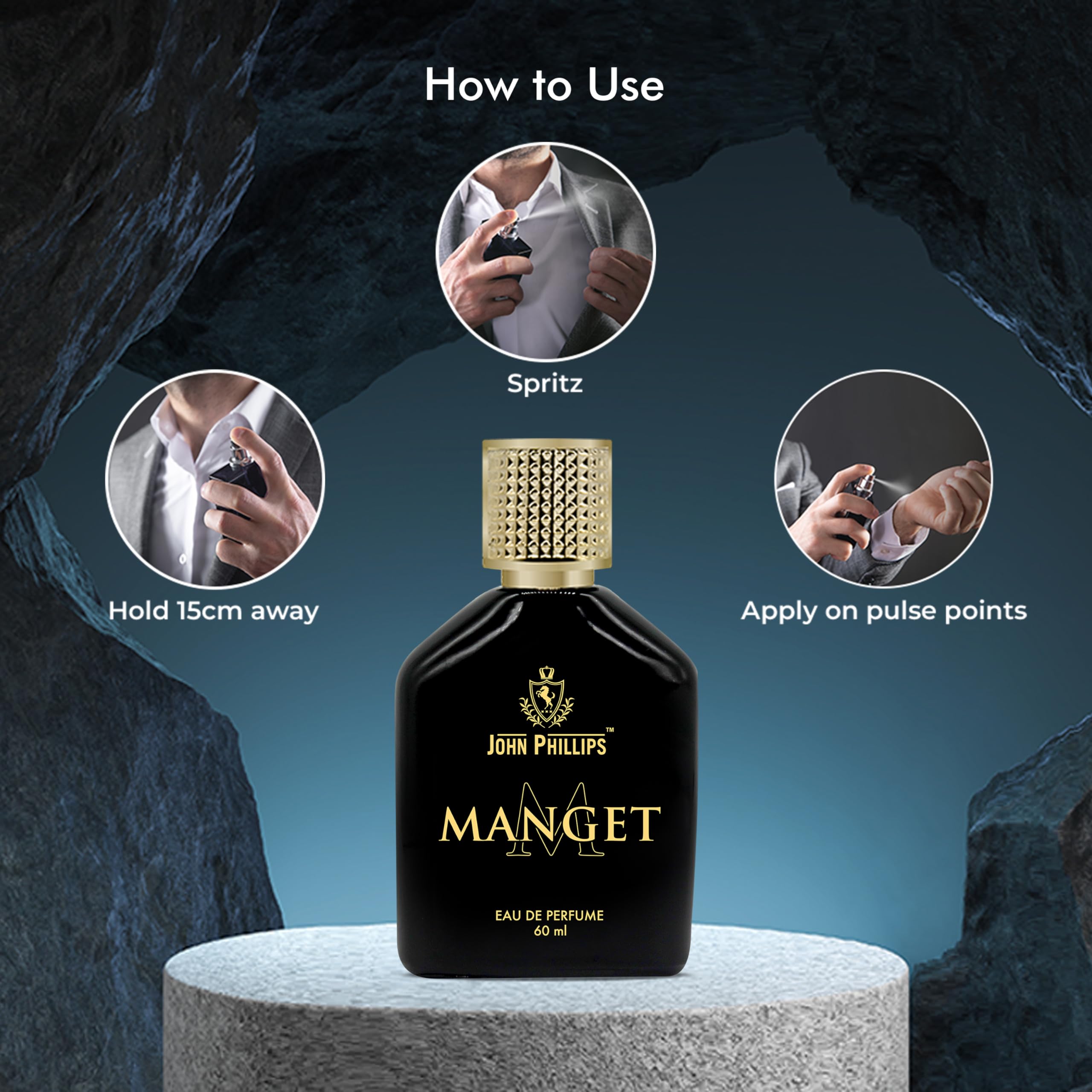 John Phillips™ Magnet & XX Zone Cologne for Men | Long-Lasting Eau De Toilette | Daily Wear Fresh Scent | Perfect for Office, Date Night & Special Occasions