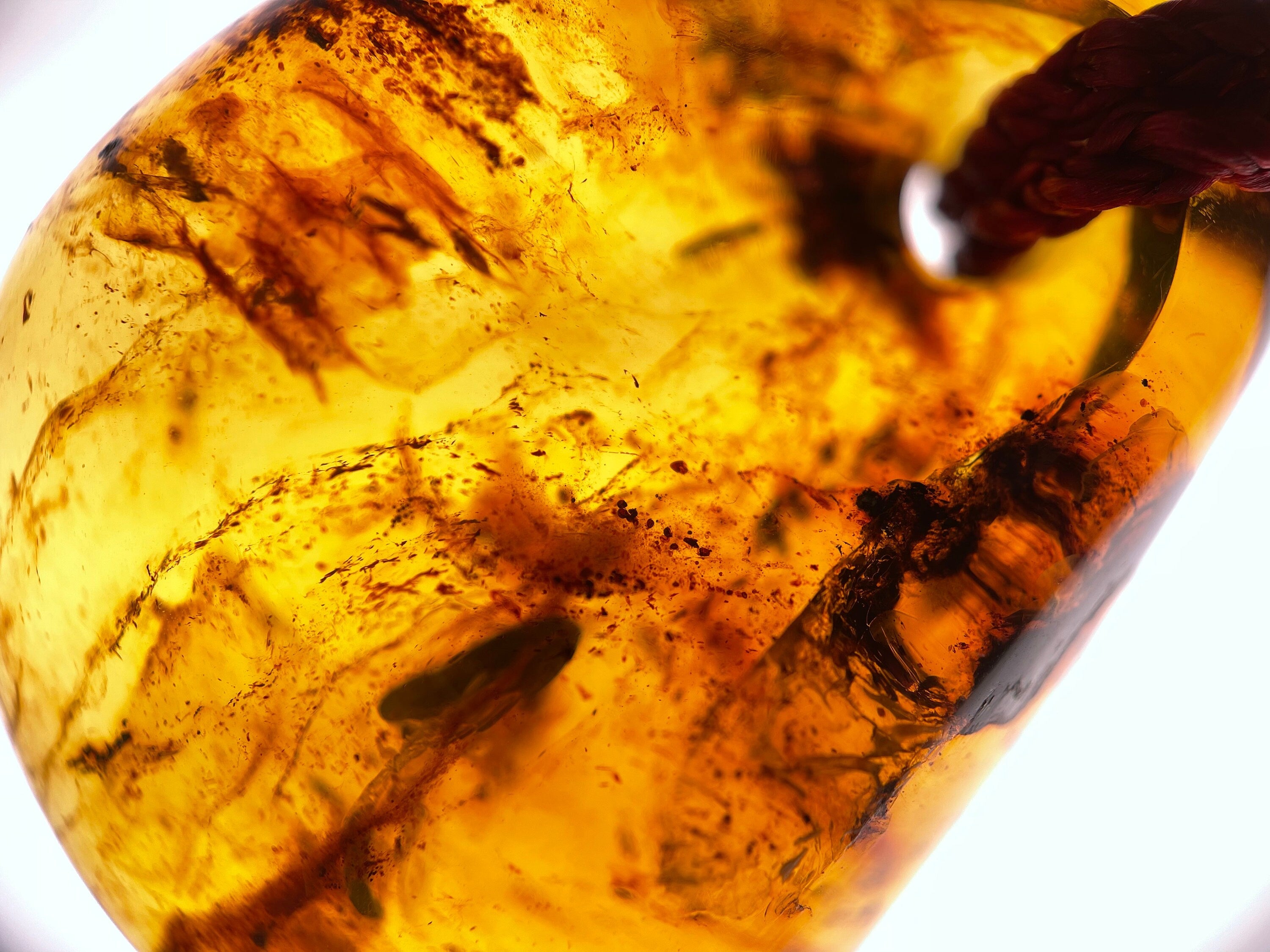 AMBER Crystal Necklace - Handmade Healing Stone Pendant Jewelry for Women | Natural Energy Balancing & Chakra Healing | Perfect for Meditation, Yoga & Spiritual Gifts