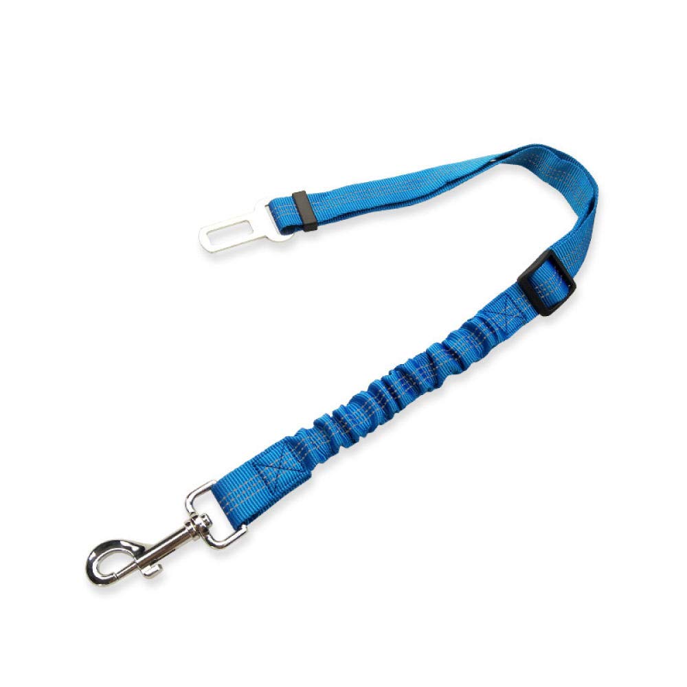 Yisatann Reflective Adjustable Dog Seat Belt - Safe Pet Car Leash for Travel