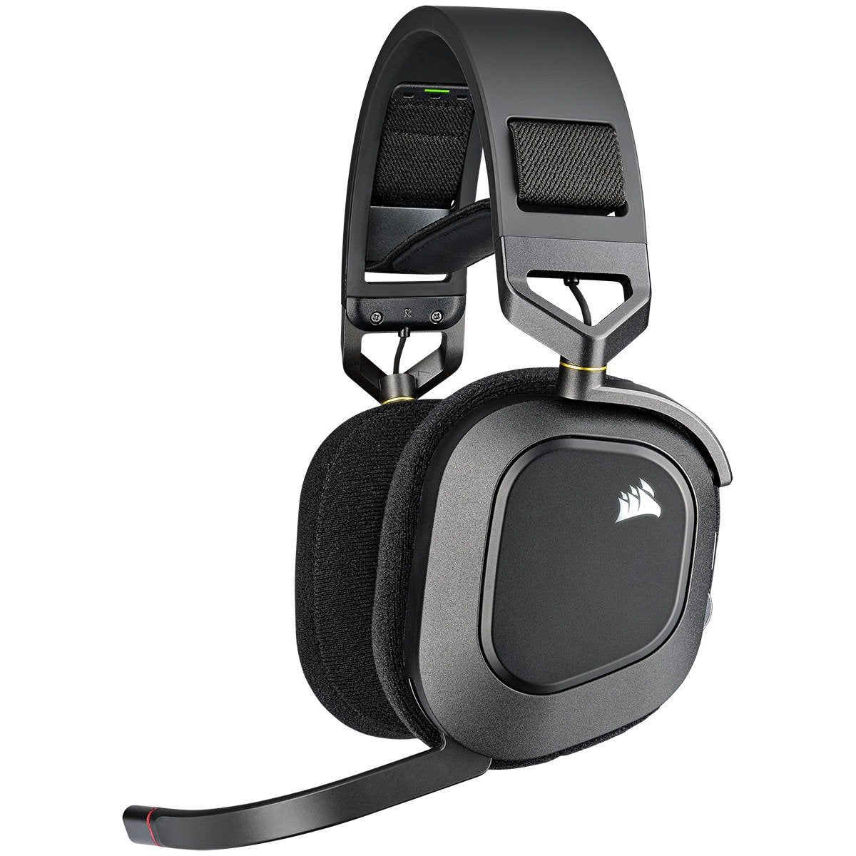 CORSAIR HS80 RGB Wireless Gaming Headset with High-Fidelity Sound - Perfect for PC, PS5, Xbox & Streaming | Comfortable Over-Ear Design for Long Gaming Sessions