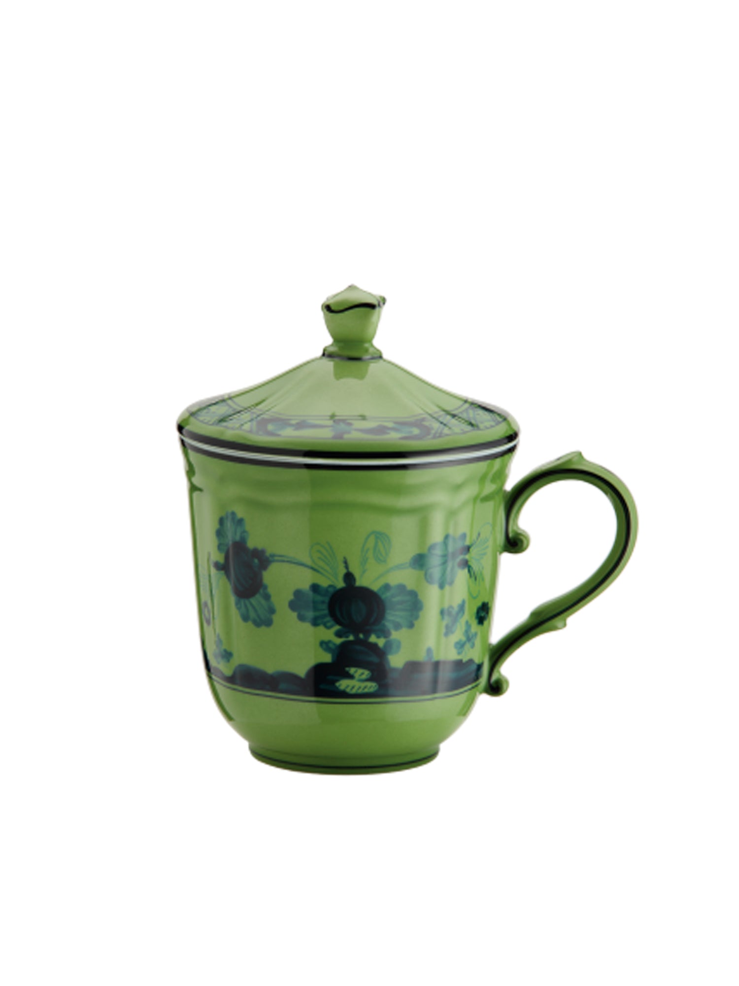 Oriente Italiano Ceramic Coffee Mug - 12oz Handmade Italian Espresso Cup with Handle, Perfect for Home, Office & Gifts - Enjoy Authentic Italian Coffee Experience