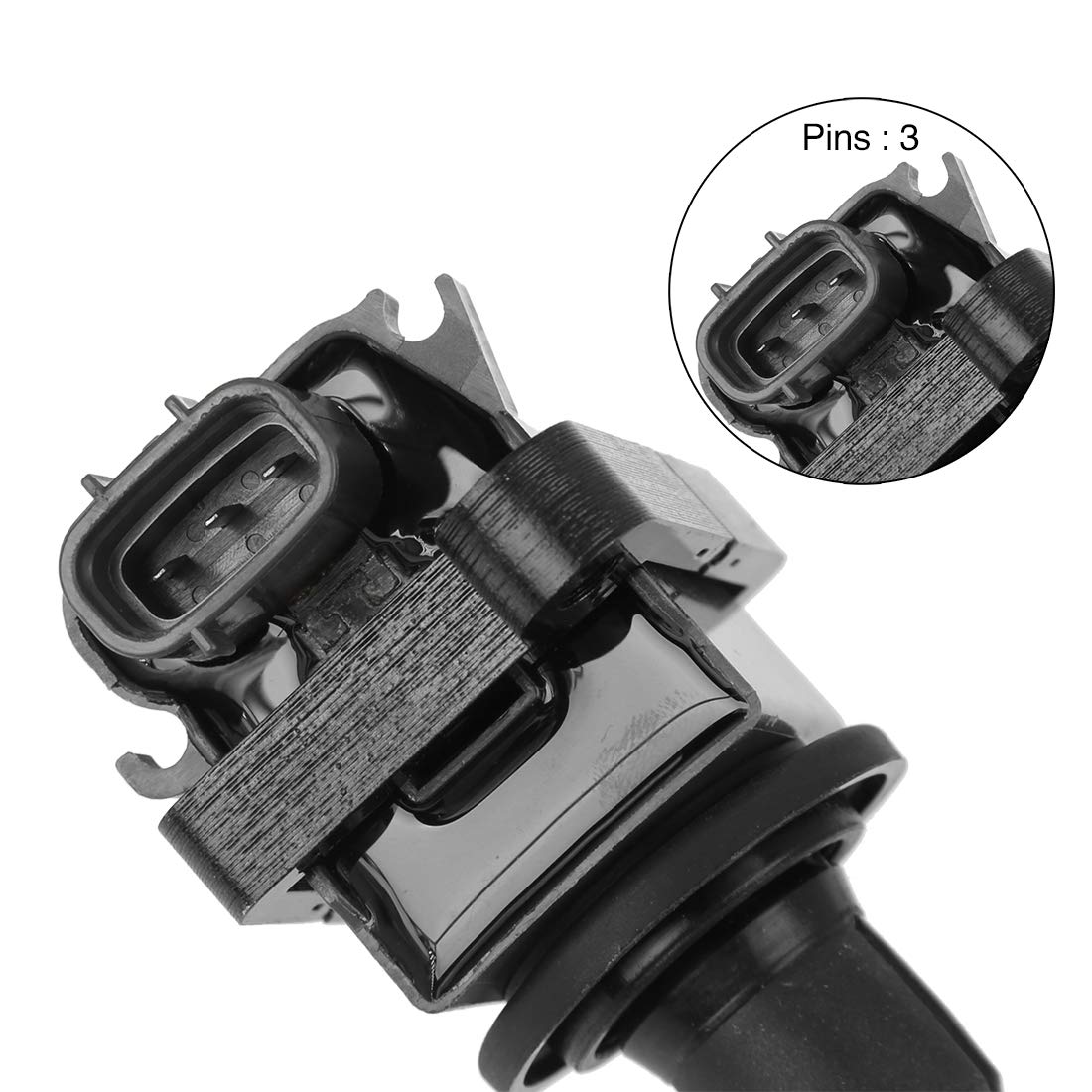 uxcell 90048-52127 Ignition Coil Replacement for Daihatsu Hijet 1986-2018 Pickup Truck 1.3L 1295cc 65HP 48KW - Compatible with S85, S86, S87 Models | Perfect for Engine Performance & Smooth Driving