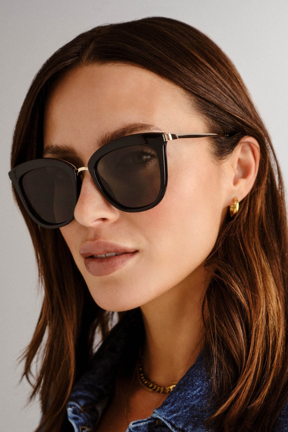 Caliente Black Gold Arms Khaki Lens Sunglasses for Men & Women - UV Protection Polarized Aviator Sunglasses for Driving, Outdoor & Fashion