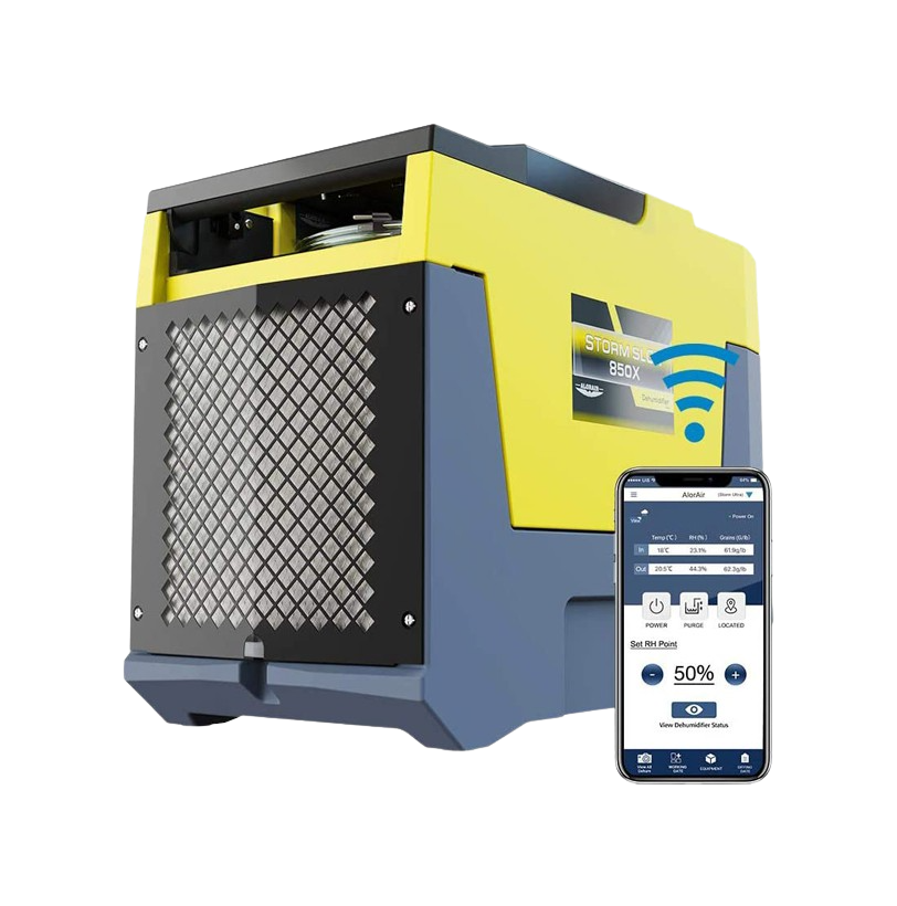 AlorAir Storm SLGR 850X Commercial Dehumidifier 85 Pints with Built-in Condensate Pump - Heavy Duty Moisture Removal for Basements, Warehouses & Large Spaces
