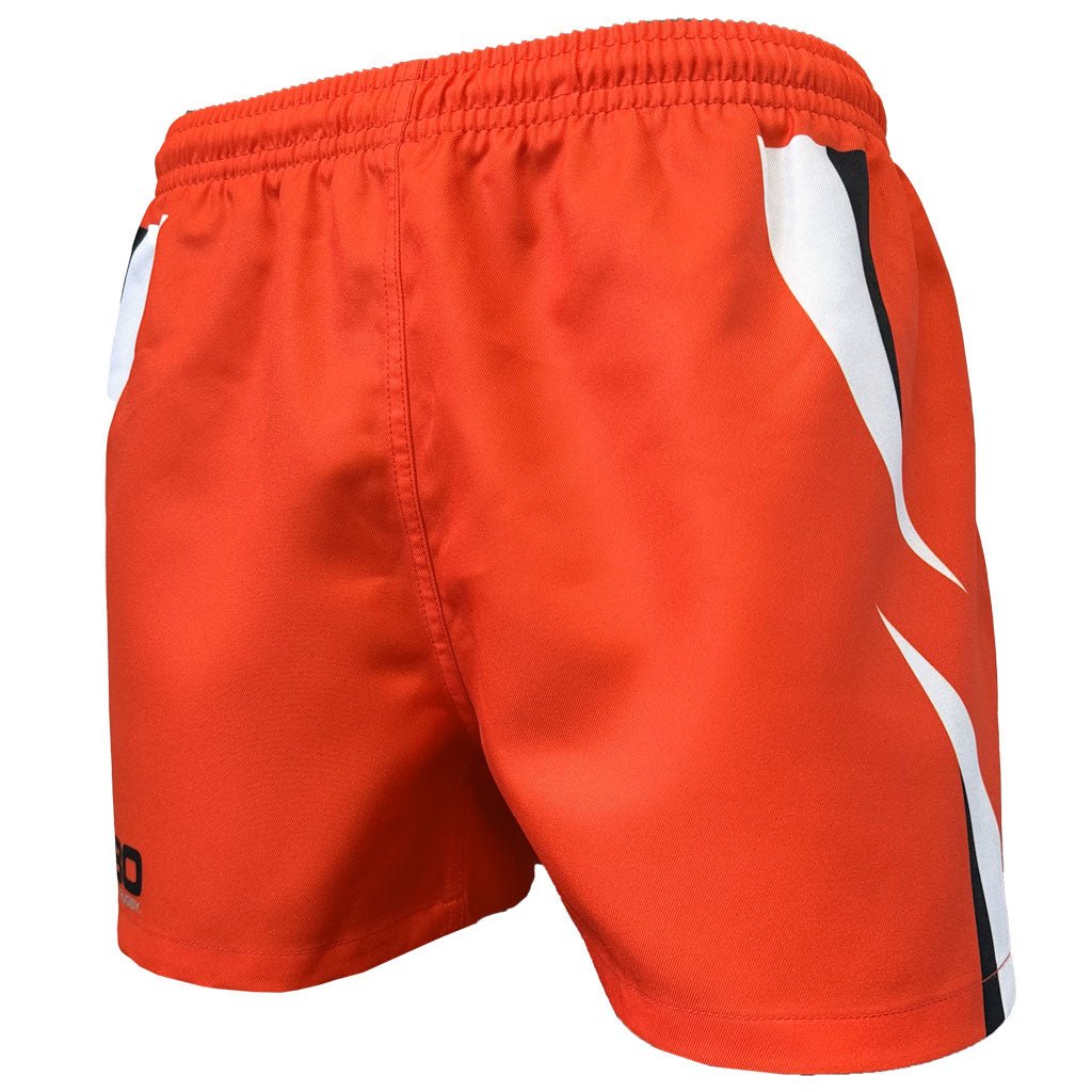 High-Quality Sublimated Performance Rugby Shorts for Men & Women – Breathable, Moisture-Wicking Sports Shorts for Rugby, Training & Outdoor Activities