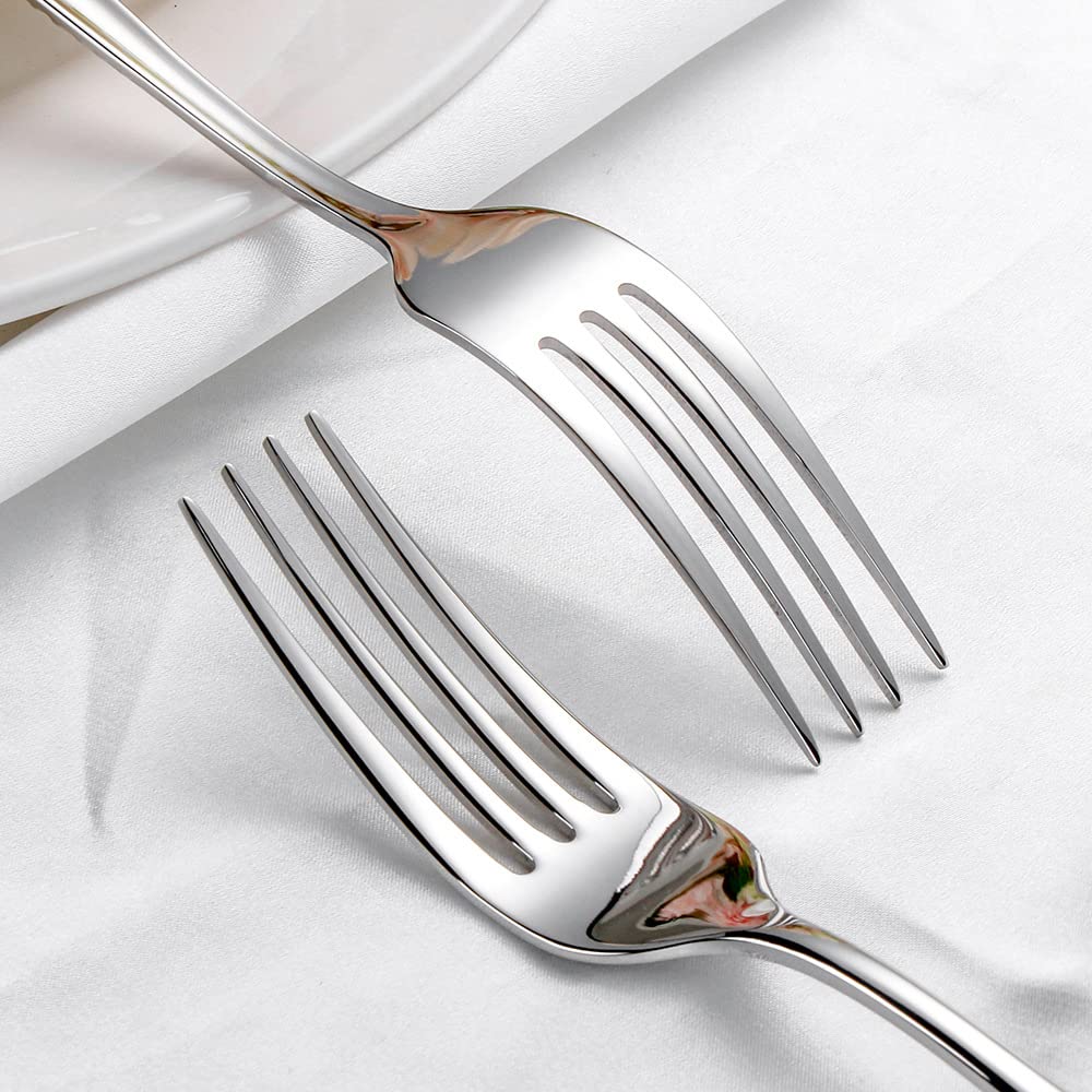 Premium 24-Piece Gold Hammered Silverware Set for 6 - 18/10 Stainless Steel Flatware with Knives, Forks & Spoons - Elegant Tableware for Home, Kitchen, Wedding, Restaurant & Party Dining