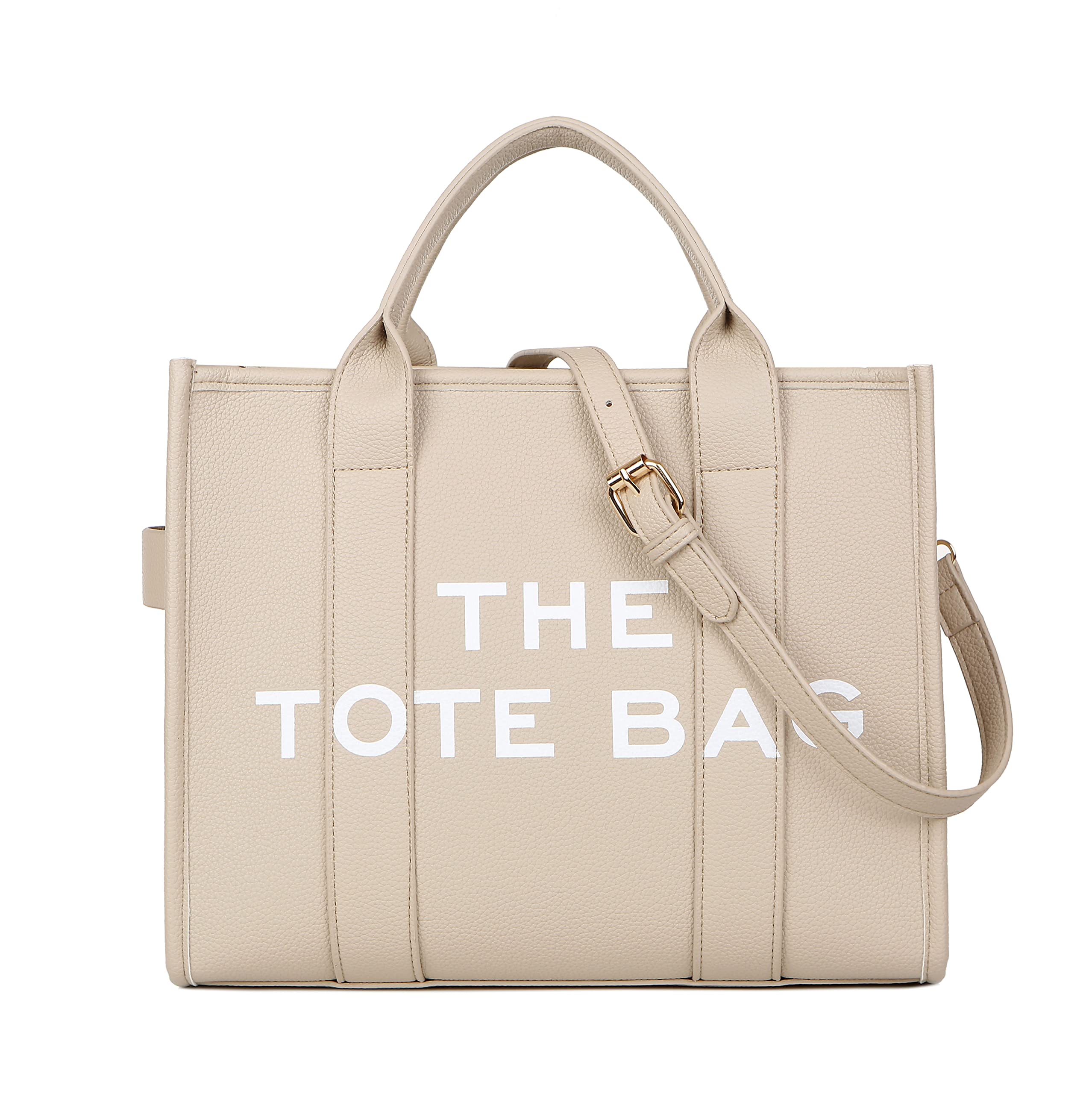 Leather Tote Bag for Women - Work & Travel Shoulder Bag