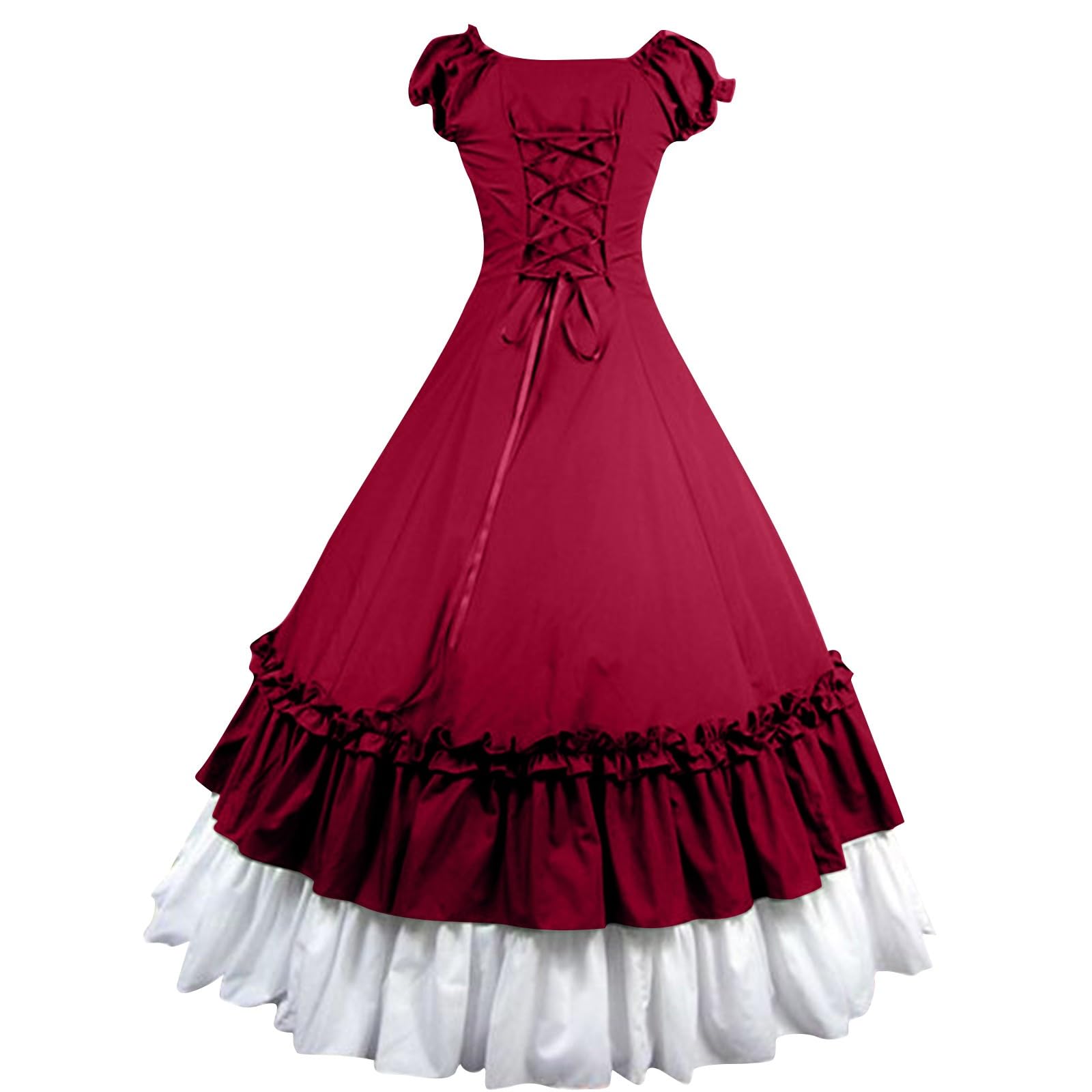 Gothic Southern Belle Victorian Dress for Women - Marie Antoinette Inspired Wedding Ball Gown | Rococo Masquerade Prom Dress for Halloween, Cosplay & Historical Reenactments