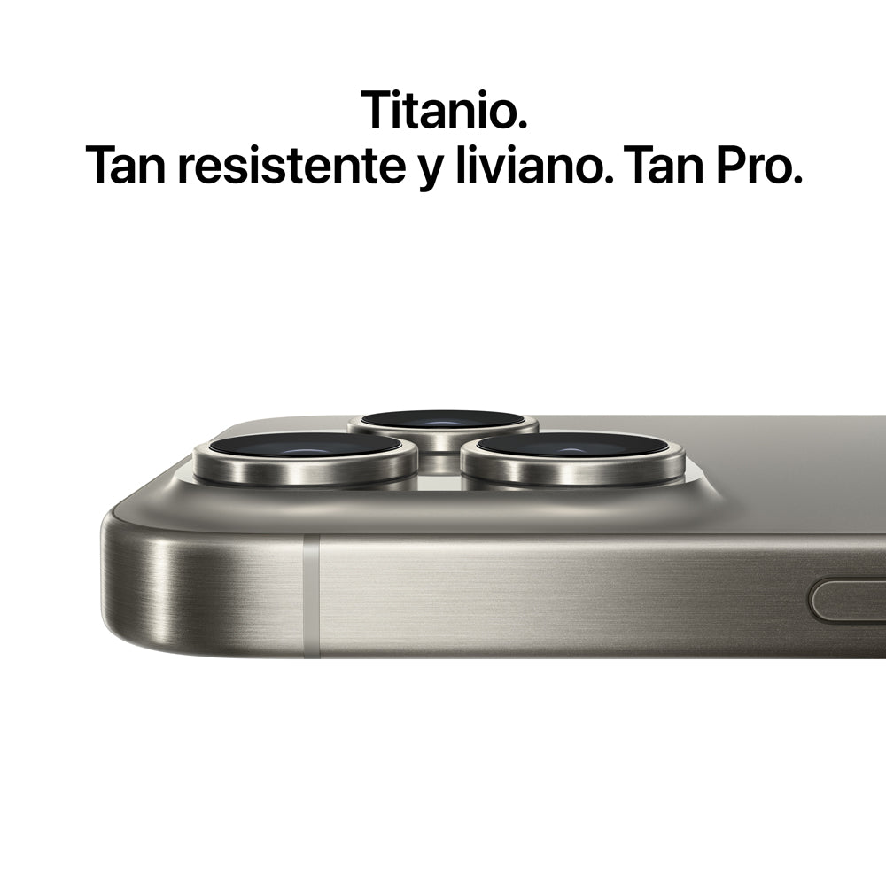 iPhone 15 Pro 1TB Titanium Natural - Premium Smartphone for Photography, Gaming & Business | Perfect for Travel, Work & Entertainment