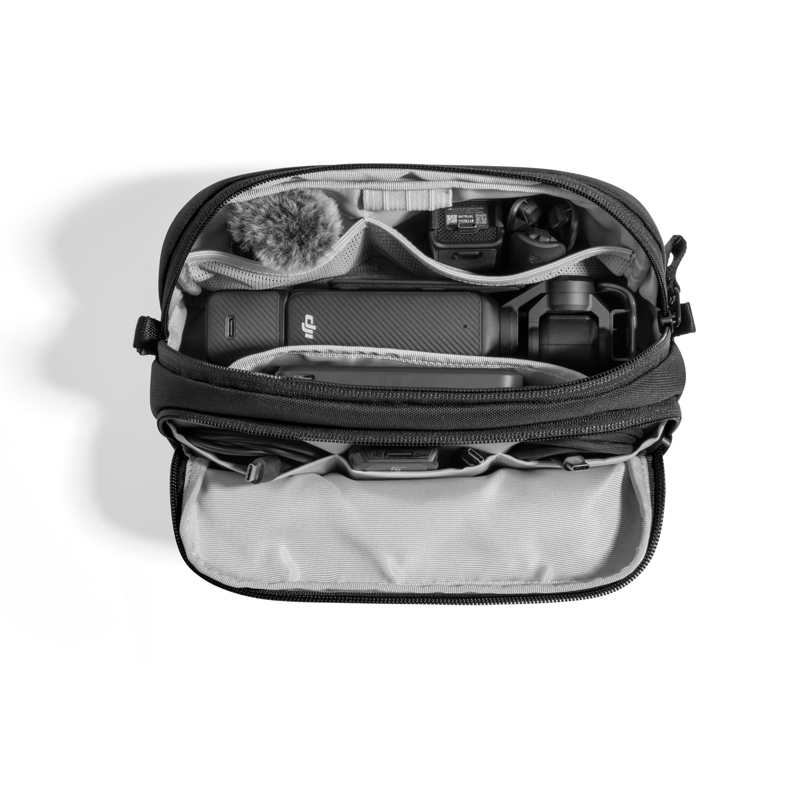 T12 Electronic Accessory Pouch - Slim Lightweight Organizer for Phones, Cables & Small Gadgets - Perfect for Travel, Office & Daily Use