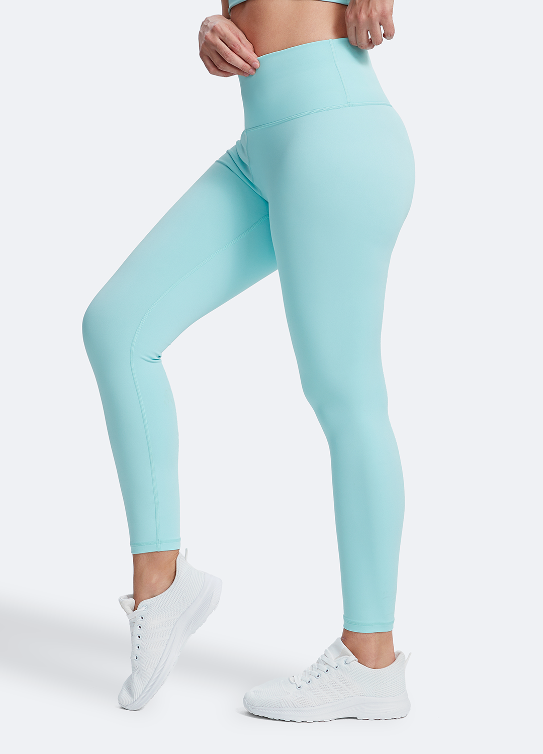 High Waist Pilates Leggings for Women - Tummy Control Yoga Pants with 4-Way Stretch - Perfect for Workouts, Running & Lounge Wear