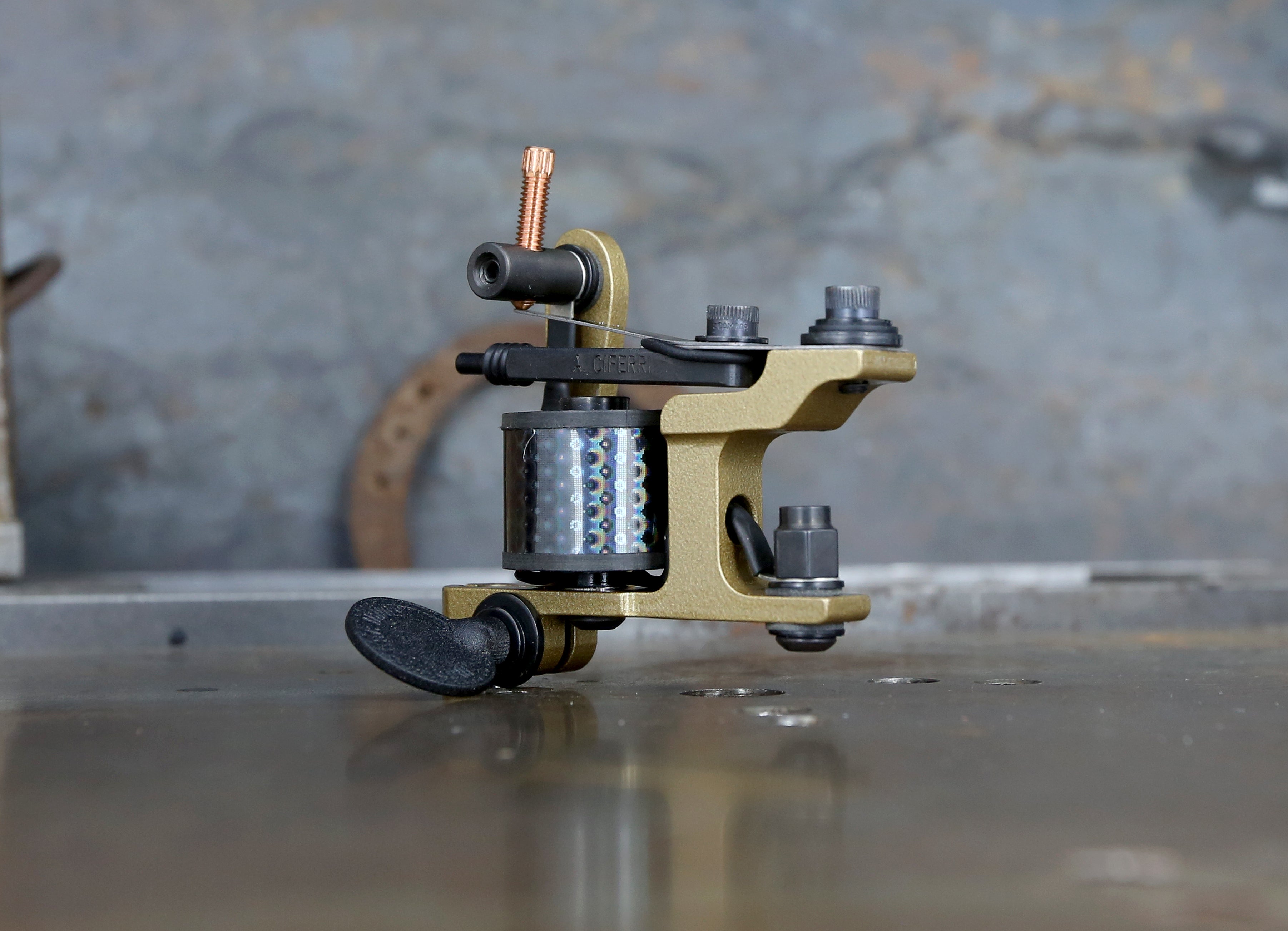 Adam Ciferri V3 Ghost Dog Shader - Gold & Black Limited Edition | Perfect for Skateboarding, Streetwear & Urban Fashion Enthusiasts