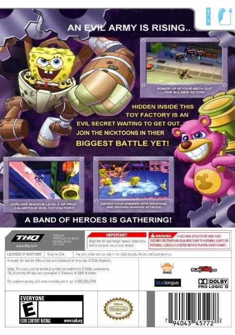 Nicktoons Attack Toybots - Action Figure Playset for Kids | Collectible Character Toys | Perfect for Playtime, Gifts & Display