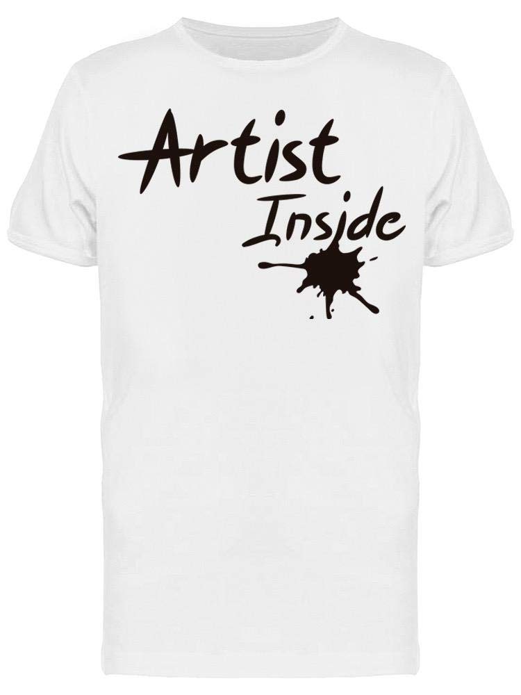 Smartprints Artist Inside Graphic T-Shirt for Men - Comfortable Cotton Tee for Casual Wear, Street Style & Everyday Outfits