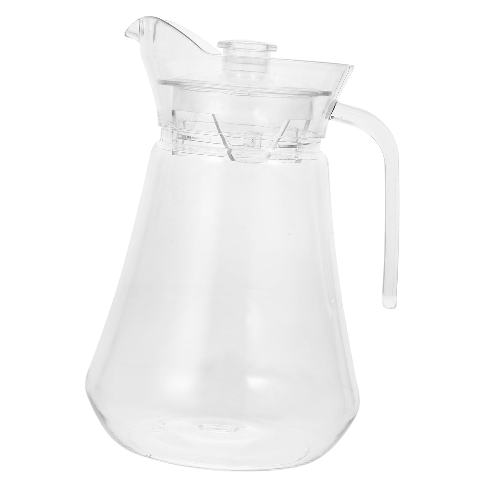 1pc Transparent Large Capacity Water Kettle - Practical Household Drink Pot, Beverage Jug for Tea, Coffee & Water Storage - Perfect for Kitchen, Office & Outdoor Use