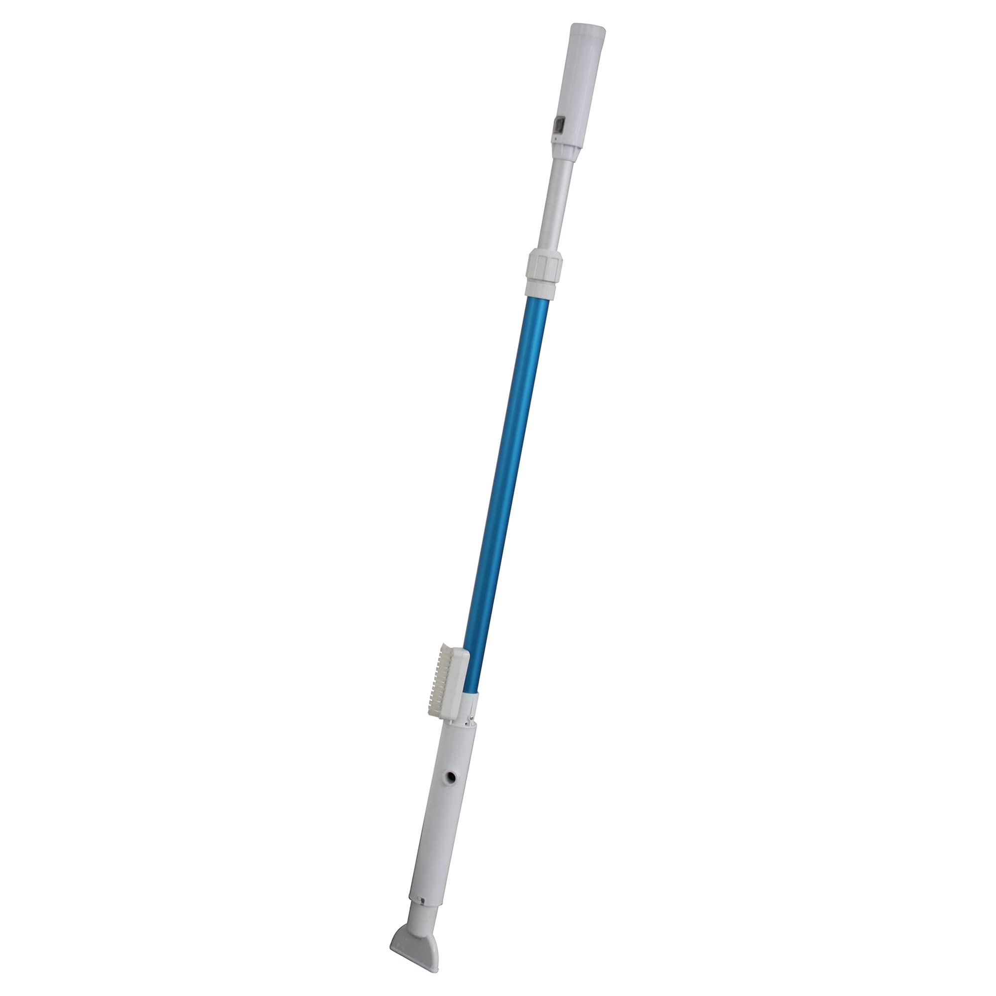 Northlight 4.5'-6.25' Adjustable Automatic Battery Operated Spa Vacuum Cleaner for Inground & Above Ground Pools - Cordless Swimming Pool Maintenance for Easy Debris Removal