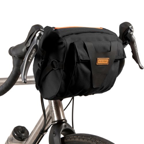 Restrap Bar Pack - Waterproof Bike Handlebar Bag for Cycling & Commuting - Durable Bicycle Storage for Road, Mountain & Urban Bikes - Perfect for Work, Travel & Outdoor Adventures