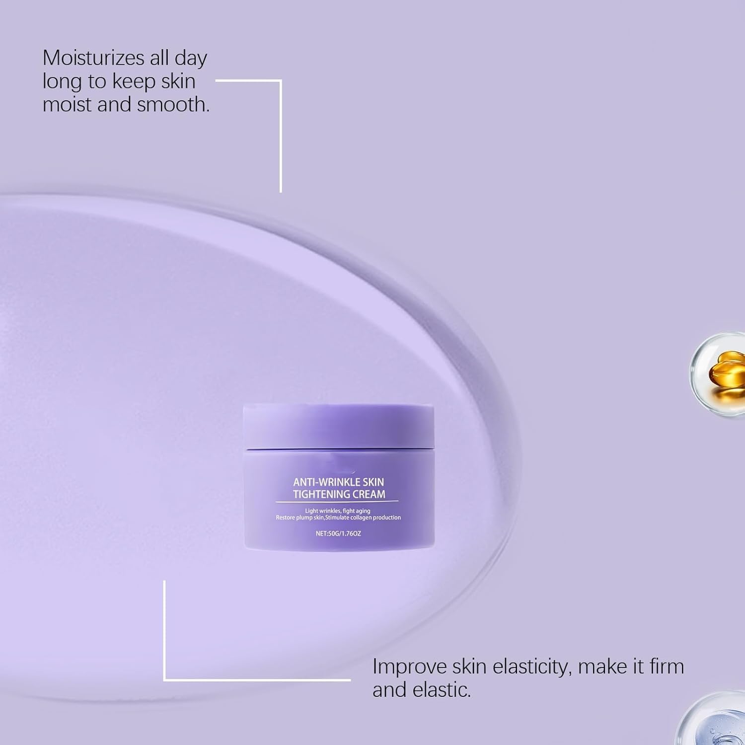 Overnight Toning Whip - Firming Body Cream for Loose Skin & Anti-Wrinkle Tightening Gel | Skin Tightening Serum for Arms, Legs & Stomach | Perfect for Post-Pregnancy & Weight Loss Body Care
