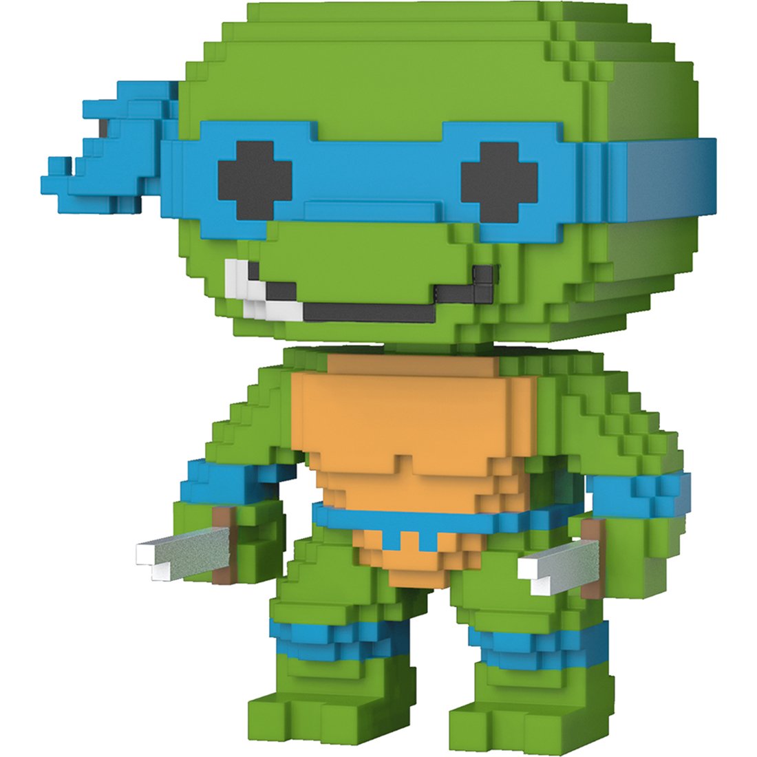 Funko POP! Leonardo - Teenage Mutant Ninja Turtles 8-Bit Vinyl Figure with Protective Case | Collectible Action Figure for TMNT Fans | Perfect for Display, Gifts, and Comic Conventions