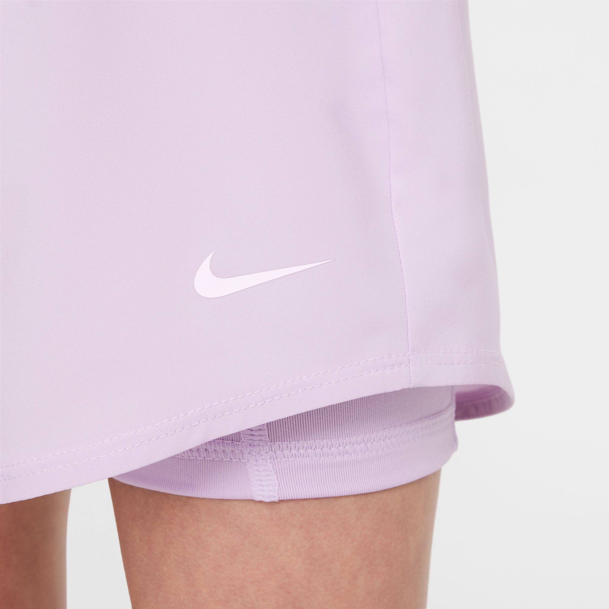 Nike One 2 In 1 3 Shorts for Girls - Athletic Running & Basketball Shorts with Built-in Liner - Perfect for Sports, Gym & Casual Wear