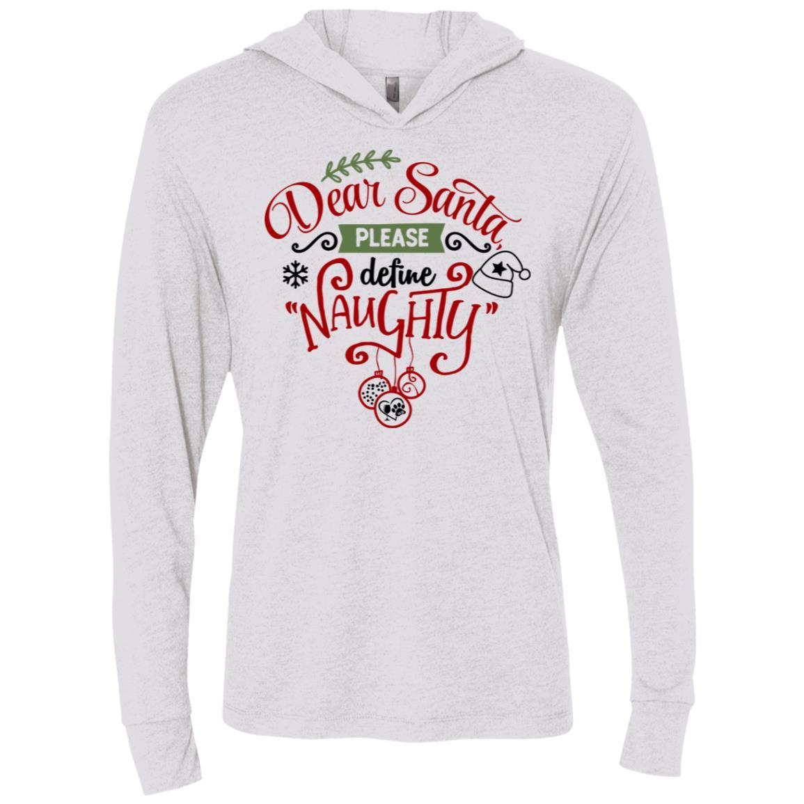 WineyBitches.Co Unisex Tri-Blend Long Sleeve Hooded T-Shirt - Soft Comfort Fit for Casual Wear & Outdoor Activities