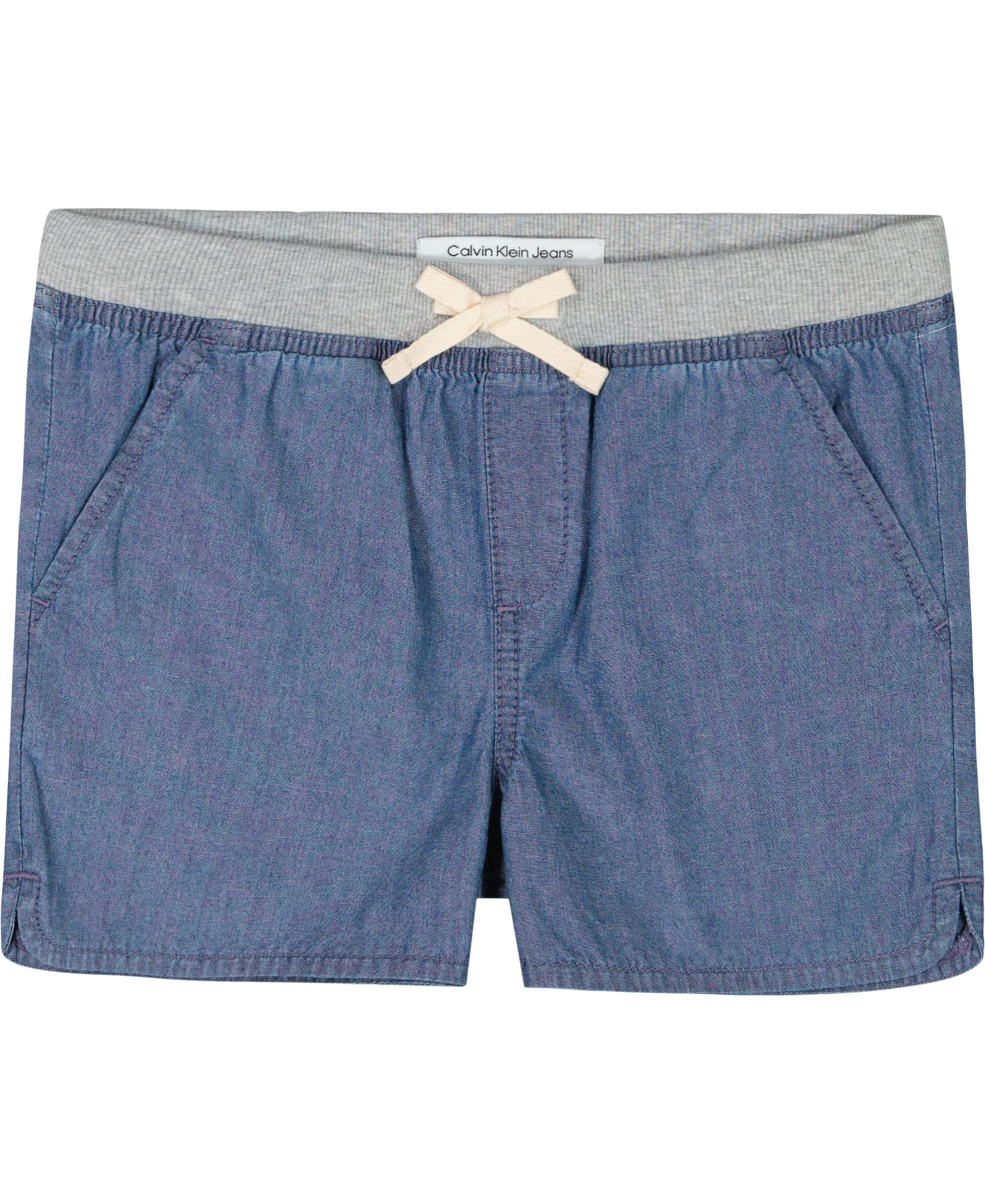 Calvin Klein Girls' Denim Shorts for Summer Play