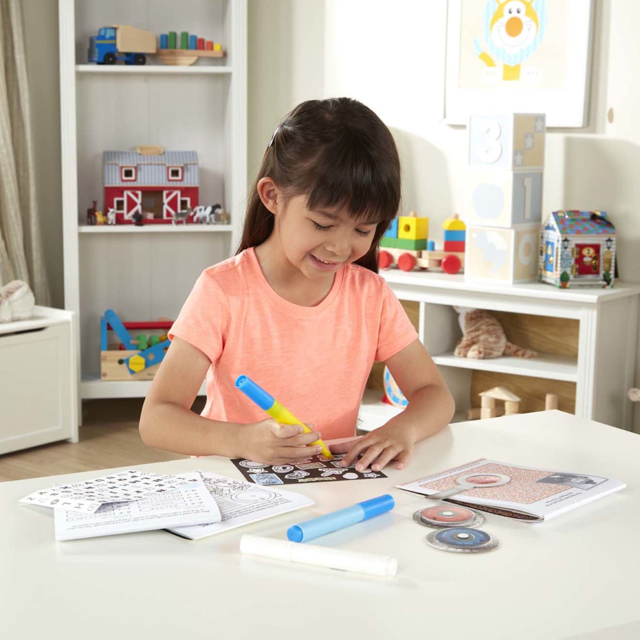 Secret Decoder Deluxe Activity Set - Fun Spy Gadget for Kids | Travel-Friendly Educational Toy for Road Trips & Airplane Entertainment