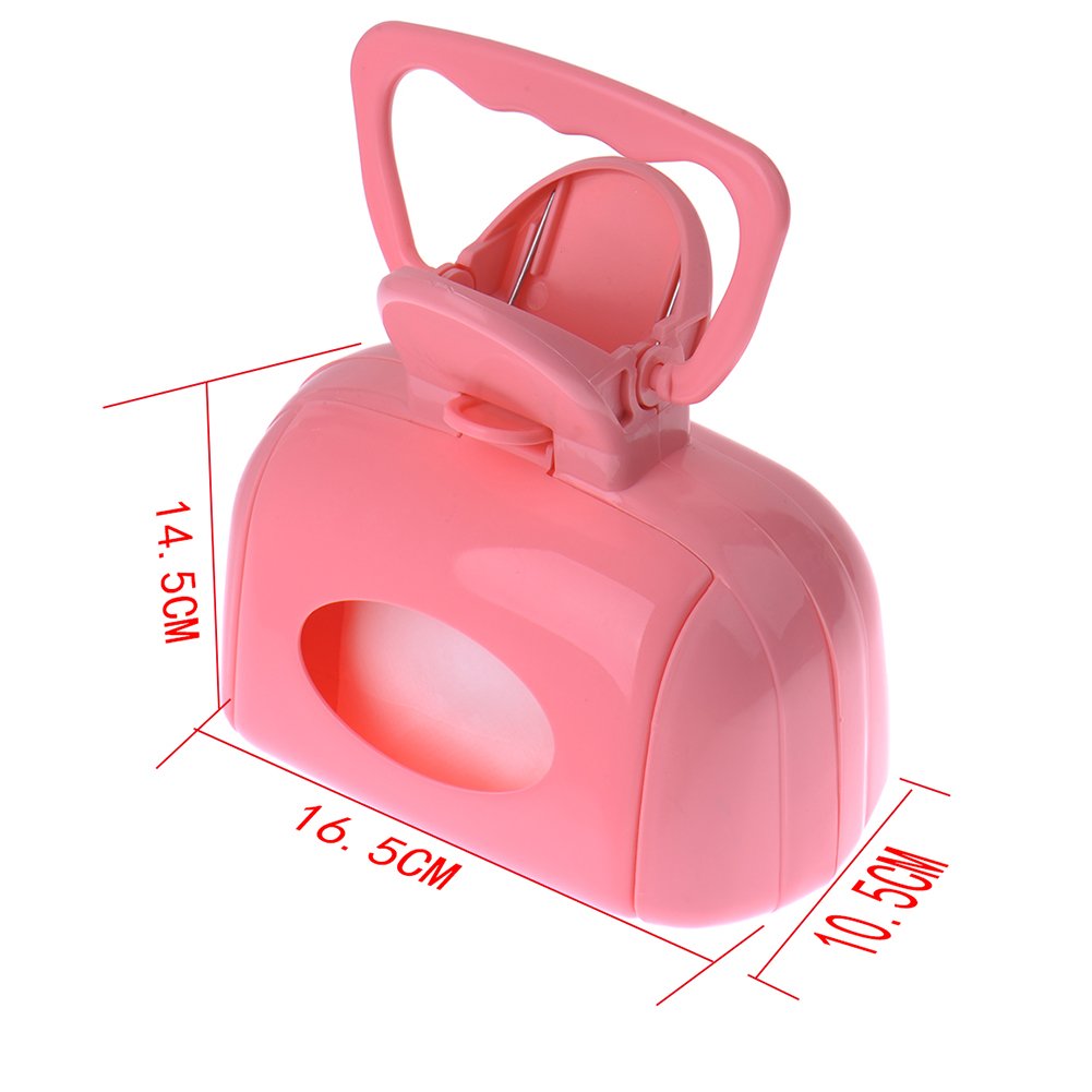 Portable Plastic Pet Waste Scooper - Easy Cleanup Pooper Scooper for Dogs & Cats - Outdoor & Indoor Pet Waste Cleanup Tool