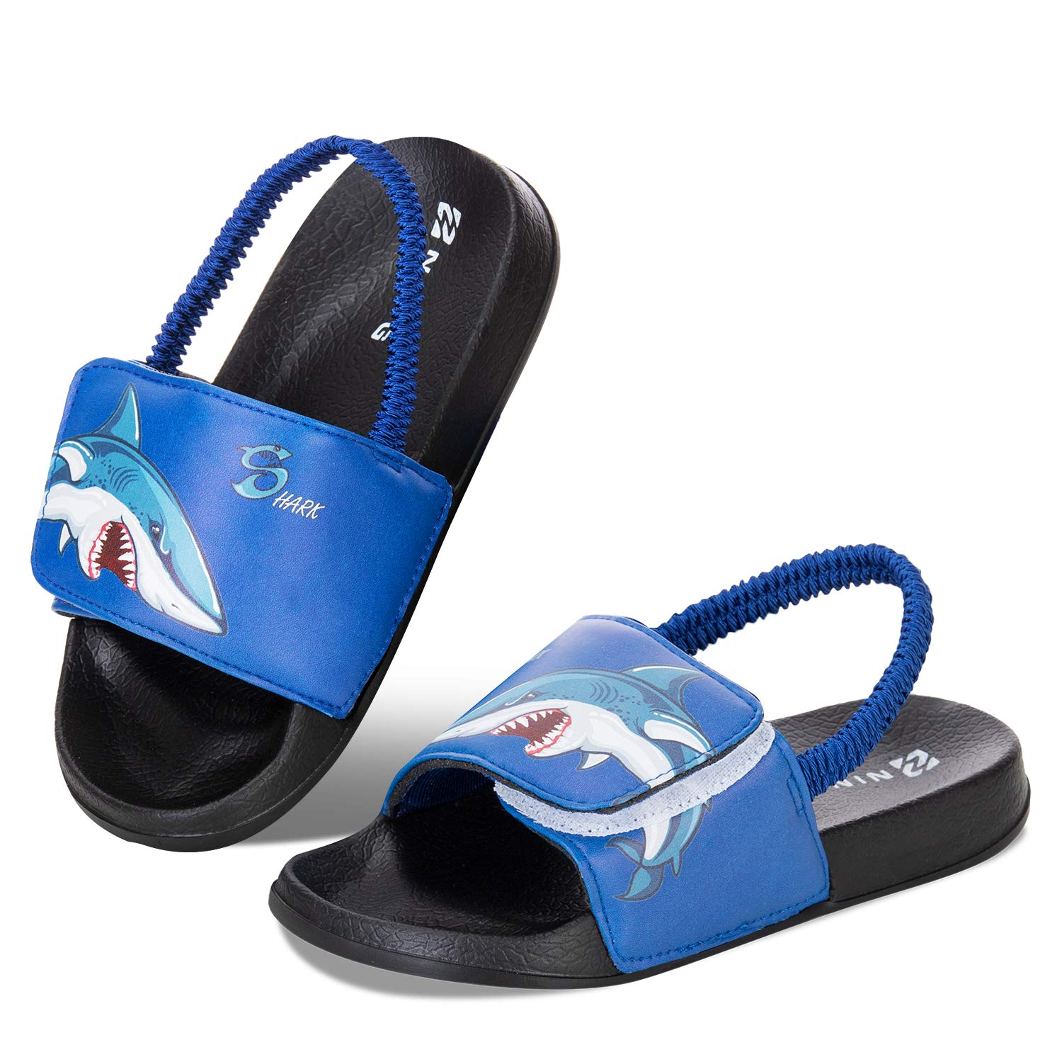 **WateLves Kids Sandals for Boys & Girls - Adjustable Back Strap Water Shoes for Beach, Pool & Swimming - Non-Slip Toddler Slides for Outdoor Play**