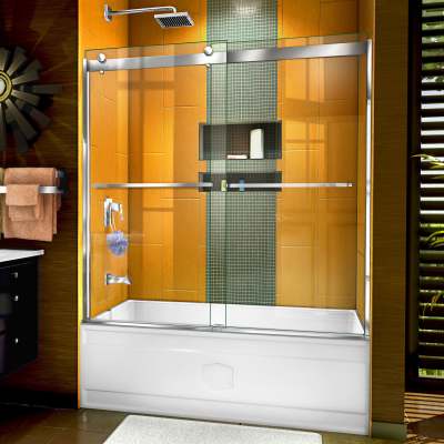 A Dream Bathroom Transformation with DreamLine Sapphire Shower Door