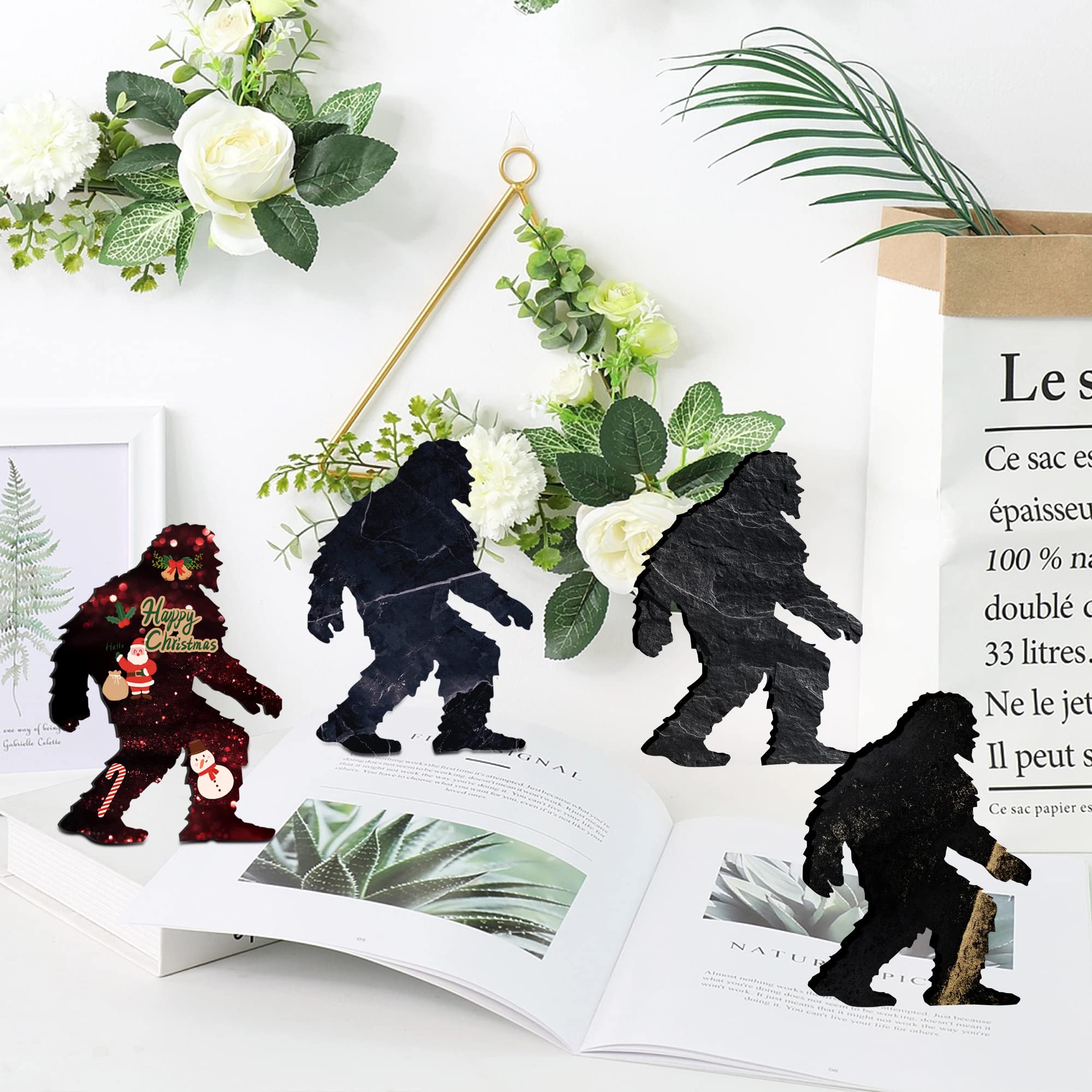Premium Christmas Silicone Molds for Epoxy Resin - Gorilla King Kong Keychain Molds, DIY Car Decor & Holiday Ornaments - Perfect for Resin Crafts, DIY Gifts & Christmas Decorations