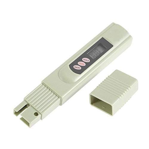 JAGDIV Pocket Digital TDS Meter with Temperature Display & Carry Case - Water Quality Tester for RO Filter Purifier - Perfect for Home, Aquariums, Hydroponics, and Drinking Water Testing